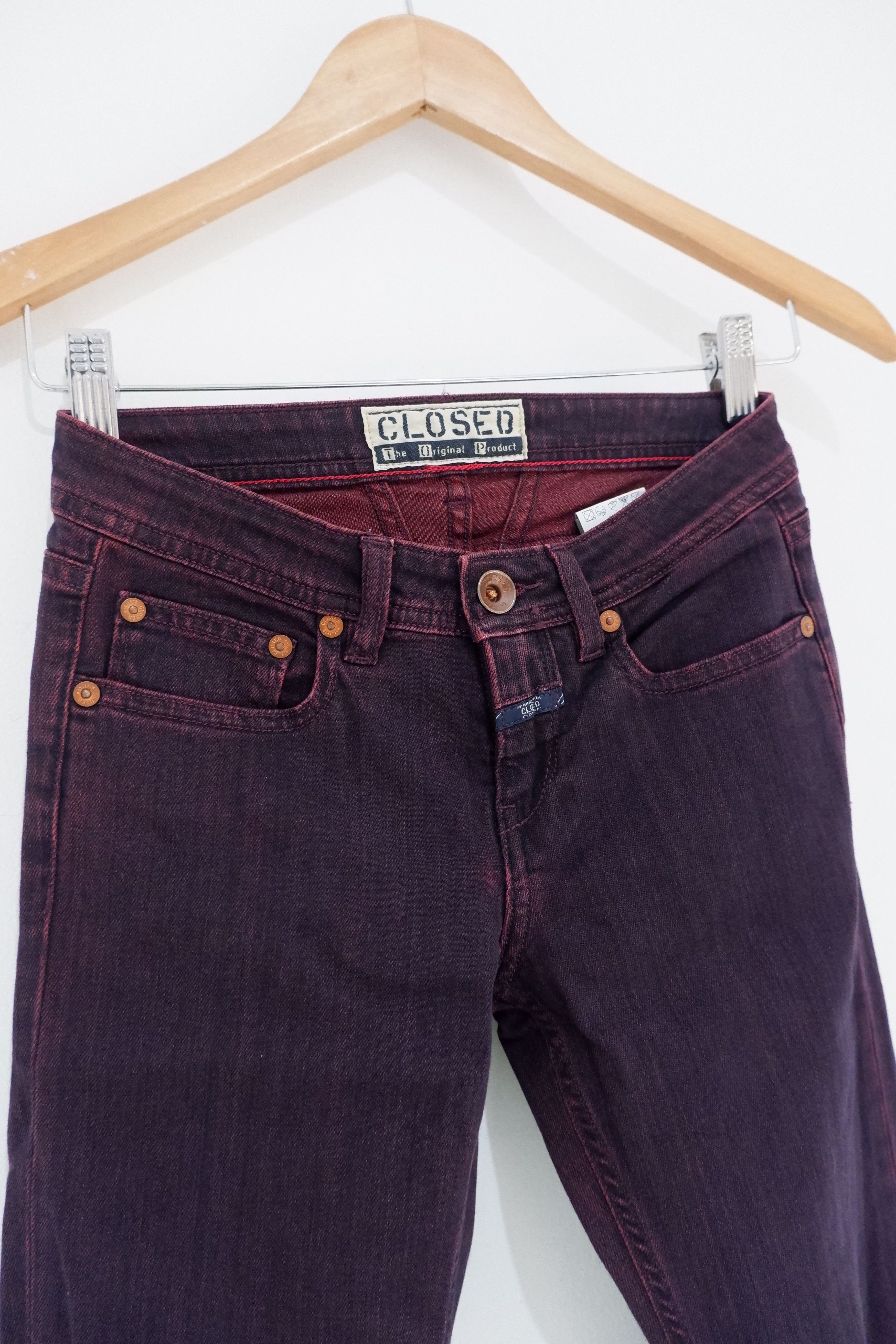 CLOSED × Marithe + Francois Girbaud CLOSED Zipper Leg Jeans | Stretch Material Size 26" / US 2 / IT 38 - 3 Thumbnail