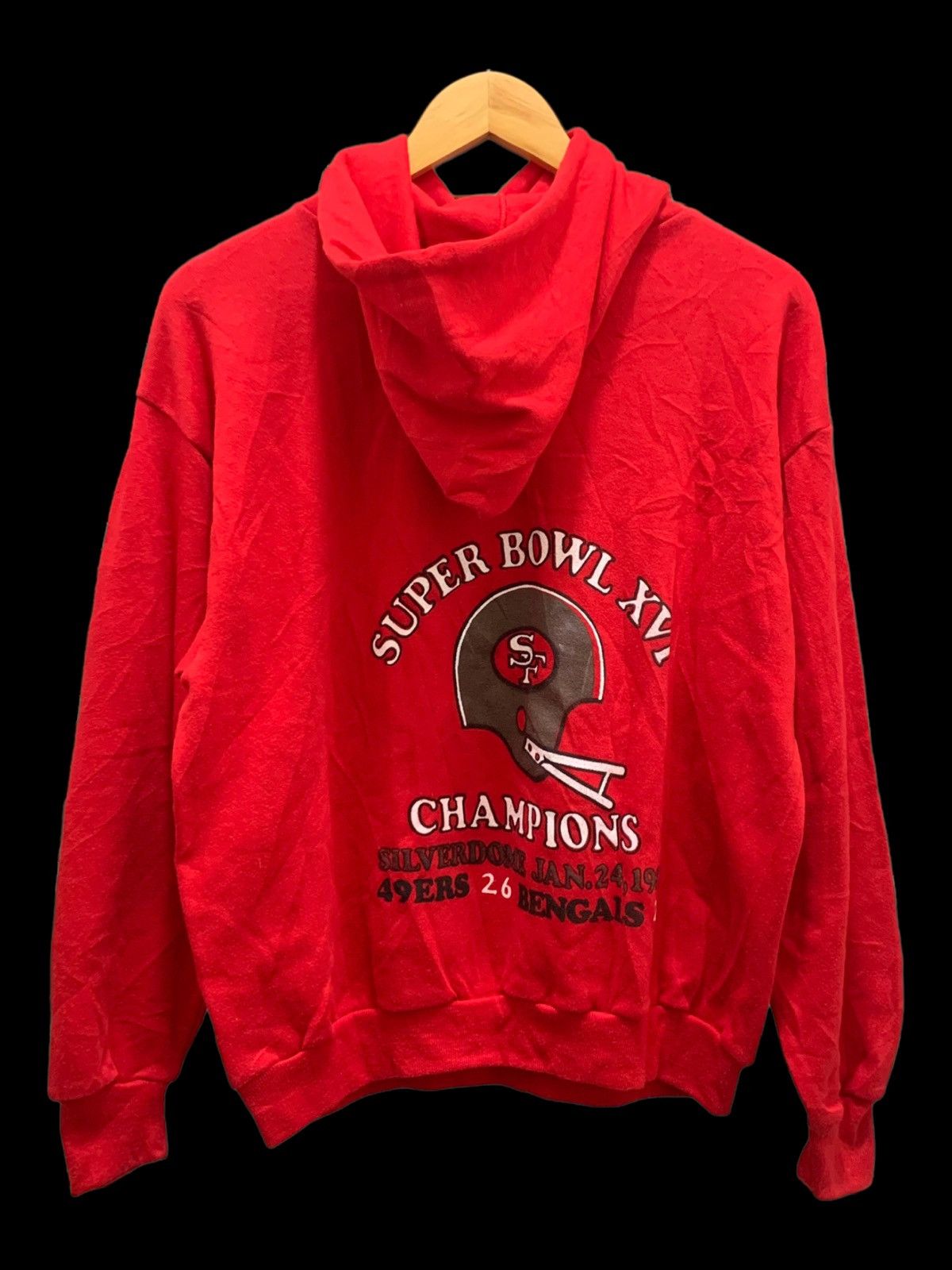 NFL VINTAGE SAN FRANCISCO 49ERS SWEATSHIRT HOODIE Size US L / EU 52-54 / 3 - 2 Thumbnail
