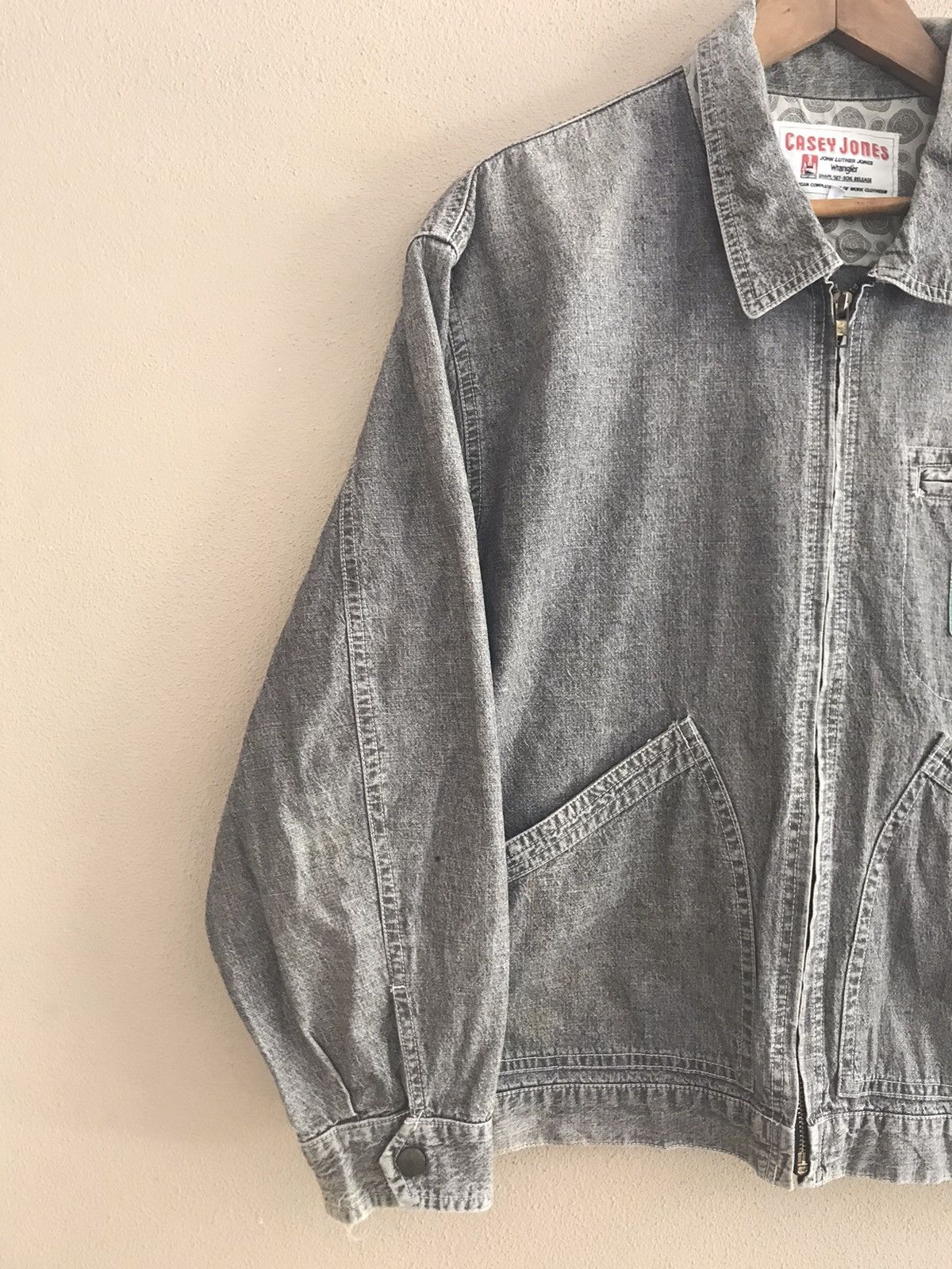 Vintage × Wrangler Casey Jones by Wrangler worker zipper jacket Size US M / EU 48-50 / 2 - 4 Thumbnail