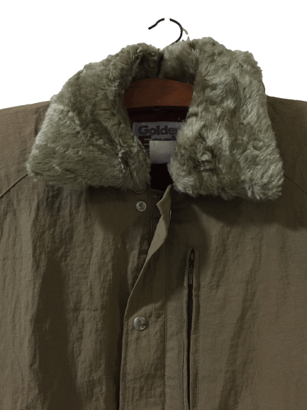 Japanese Brand Golden Eagle Light Zipper Jacket Size US L / EU 52-54 / 3 - 3 Thumbnail