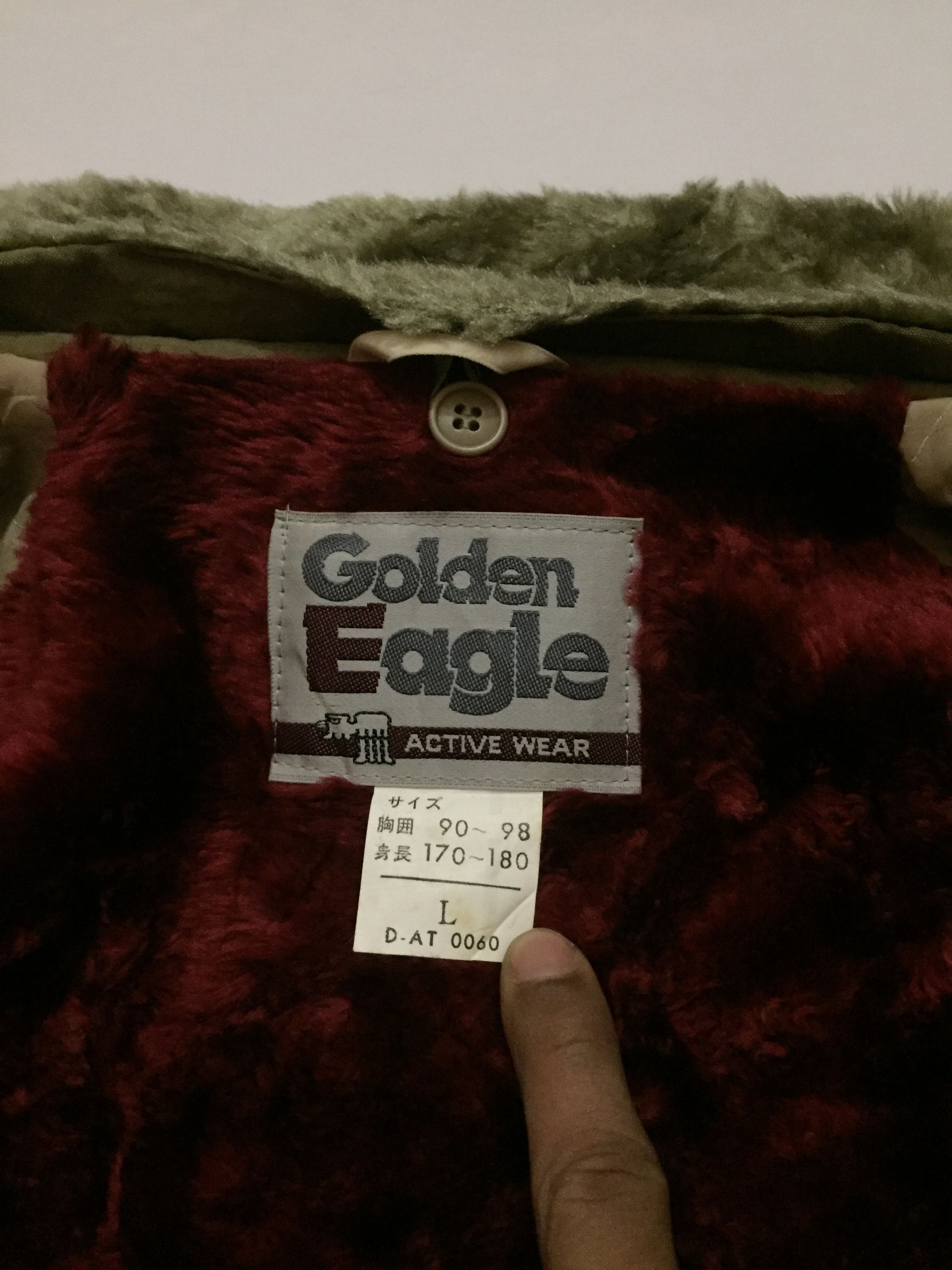 Japanese Brand Golden Eagle Light Zipper Jacket Size US L / EU 52-54 / 3 - 7 Thumbnail