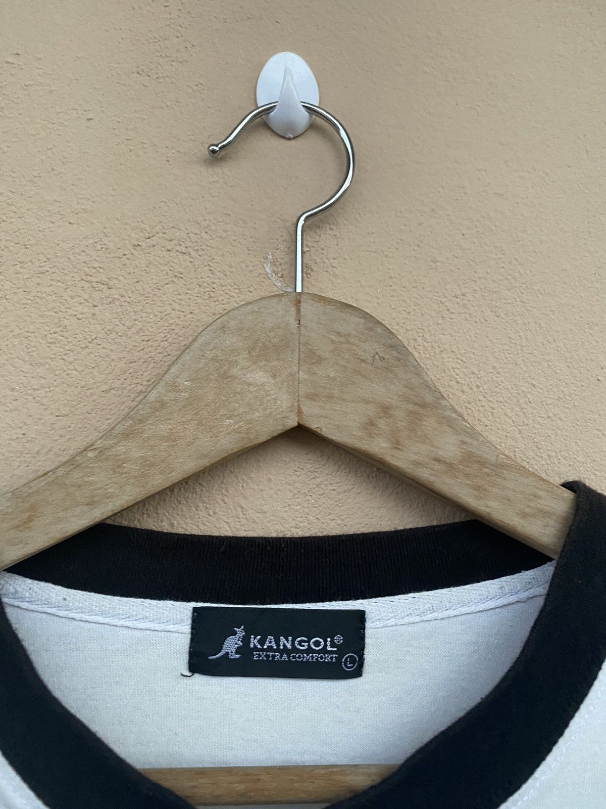Kangol Steals💥 Kangol Big Logo Tee Size US L / EU 52-54 / 3 - 3 Thumbnail