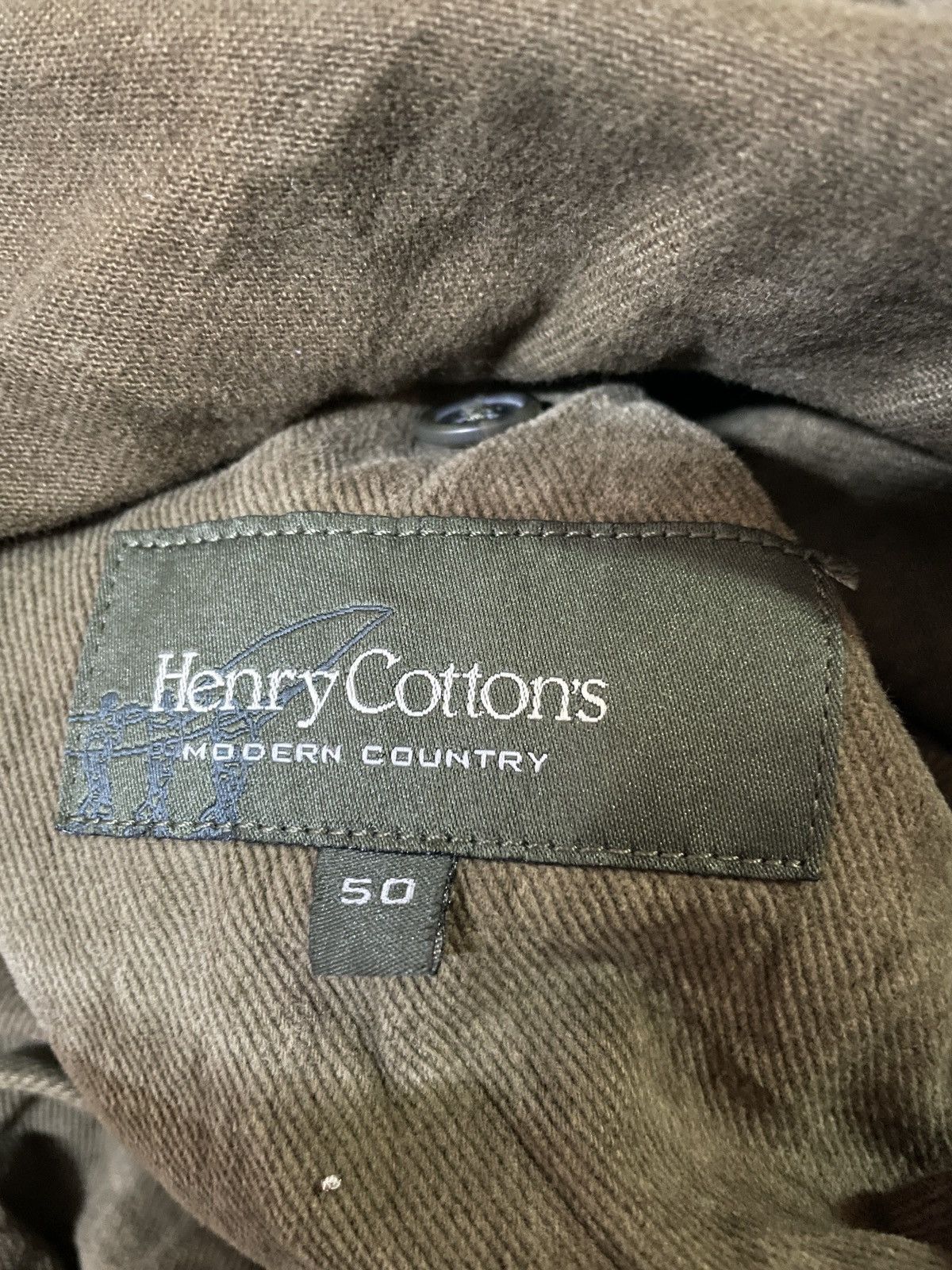 Henry Cotton's × Vintage Henry Cottons designer Trench Coat Style size 50 Mens casual Size 50S - 1 Thumbnail