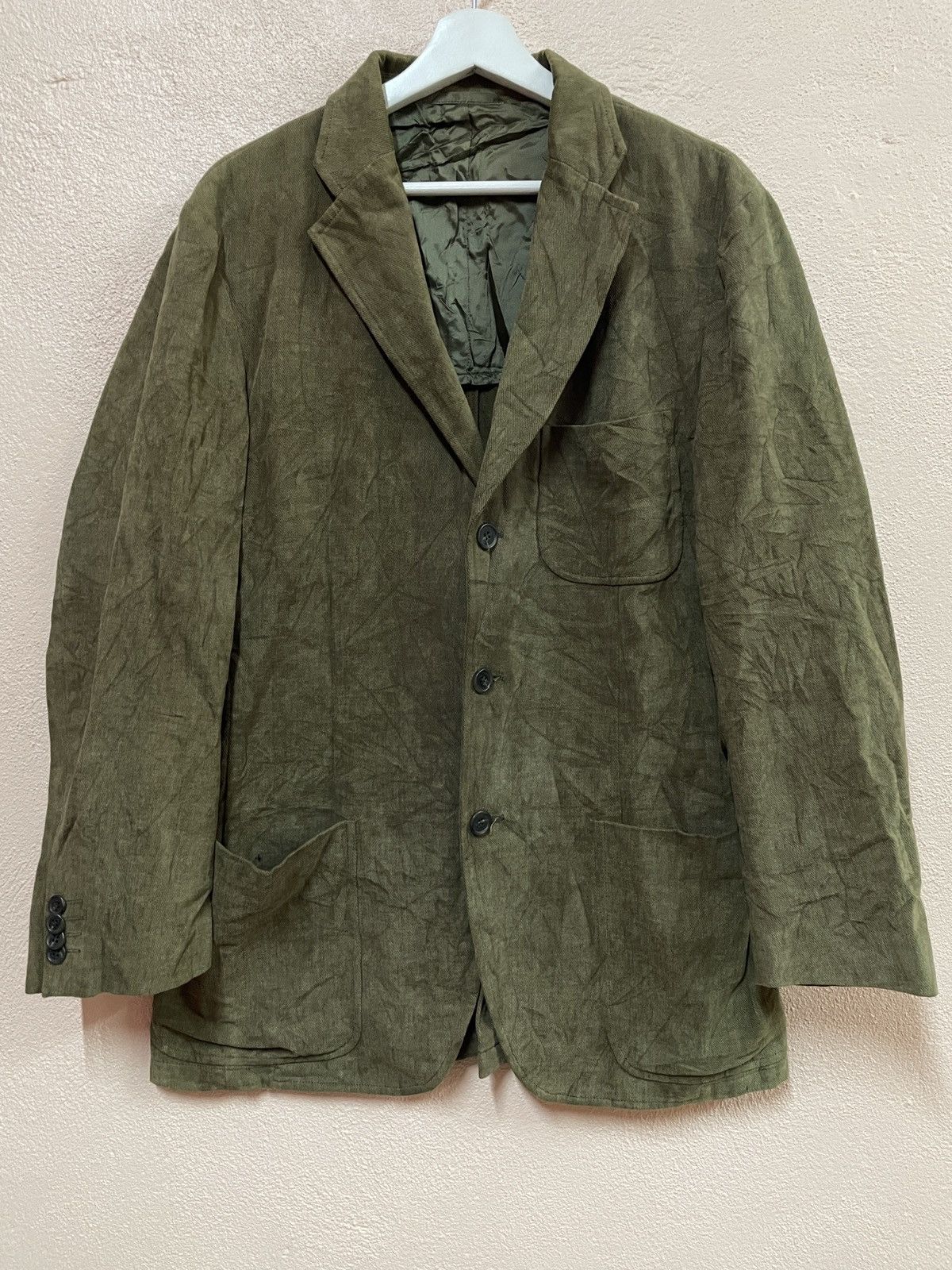 Henry Cotton's × Vintage Henry Cottons designer Trench Coat Style size 50 Mens casual Size 50S - 2 Thumbnail