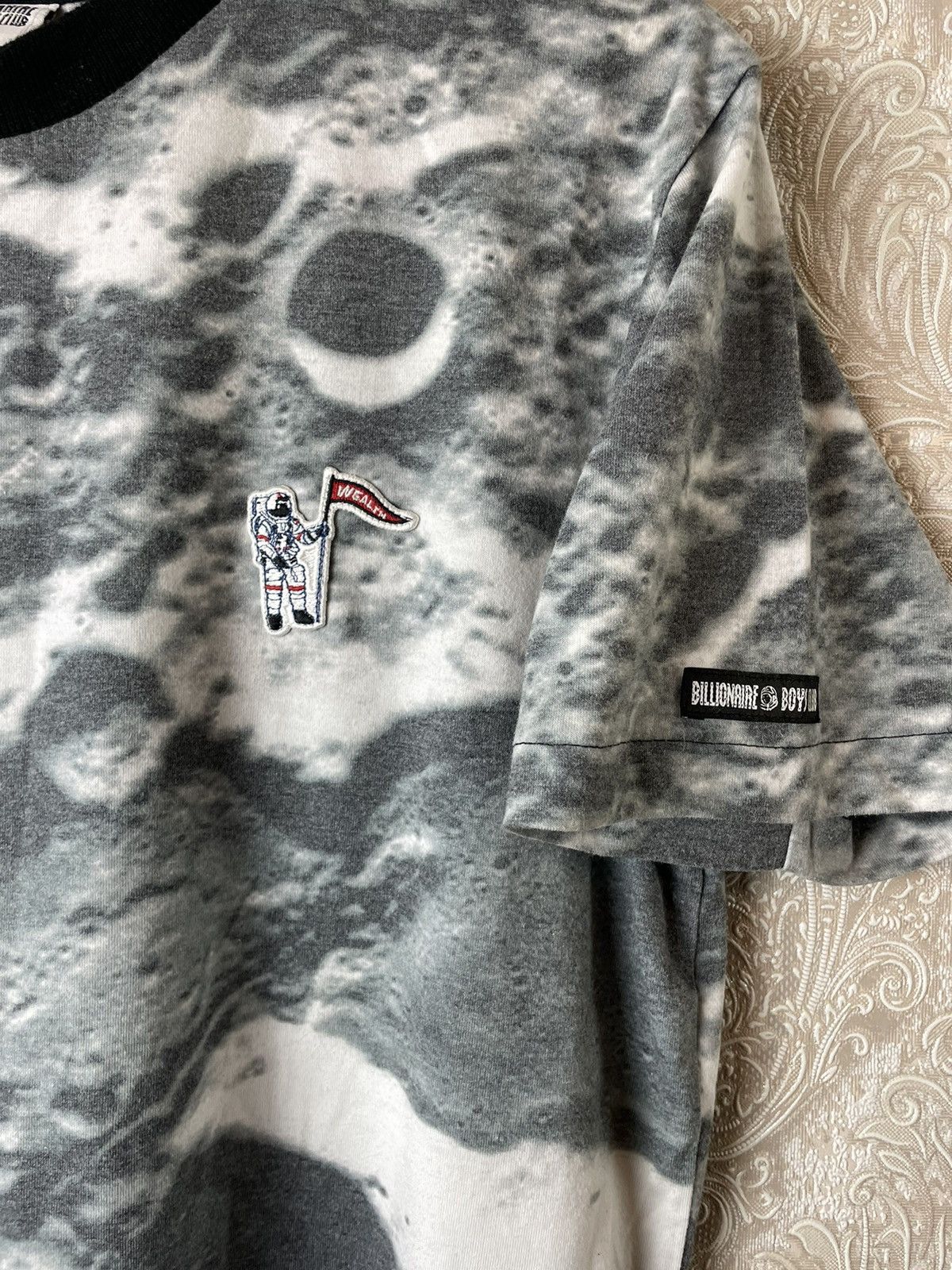 Billionaire Boys Club × Pharrell × Vintage Billionaire Boys Club All Over Print Moon Tee Size US M / EU 48-50 / 2 - 2 Thumbnail