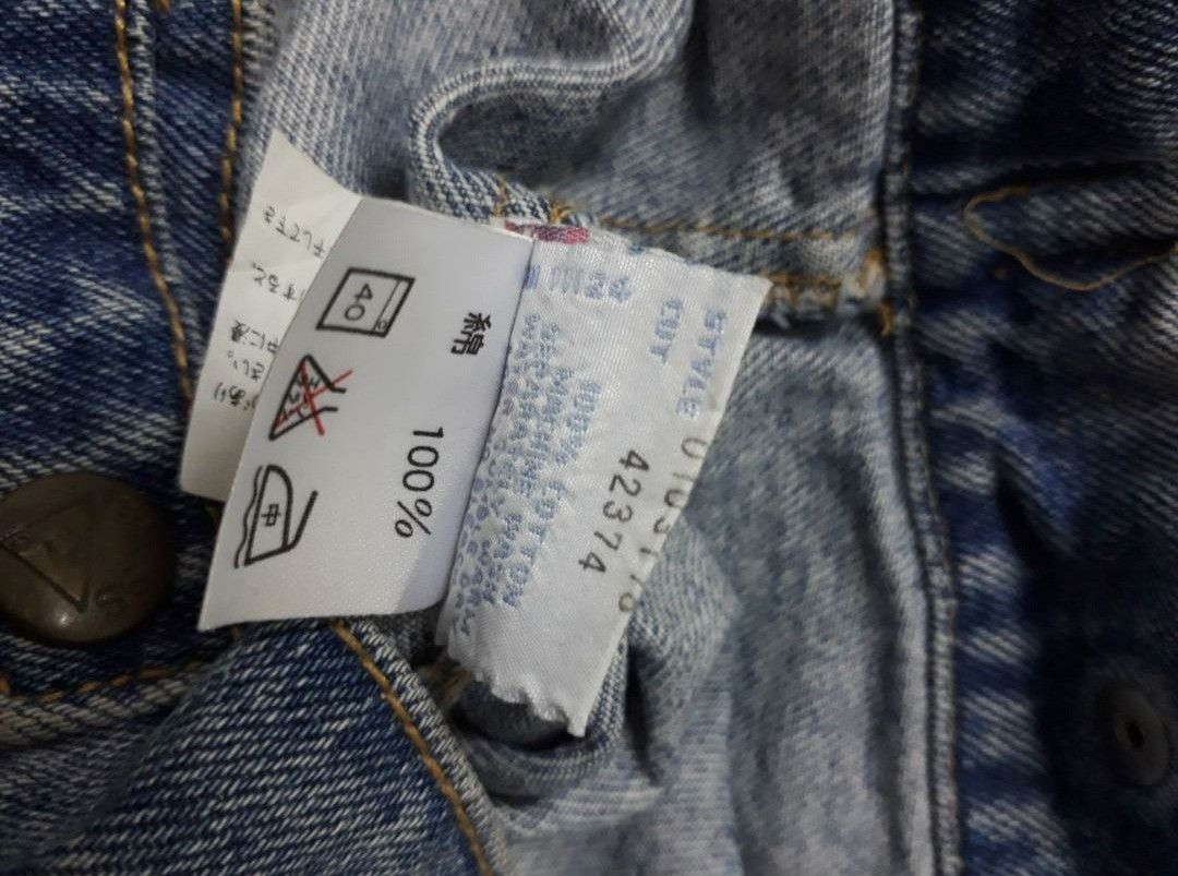 Guess 💥Vintage guess stonewash denim jacket Size US XXS / EU 40 - 6 Thumbnail