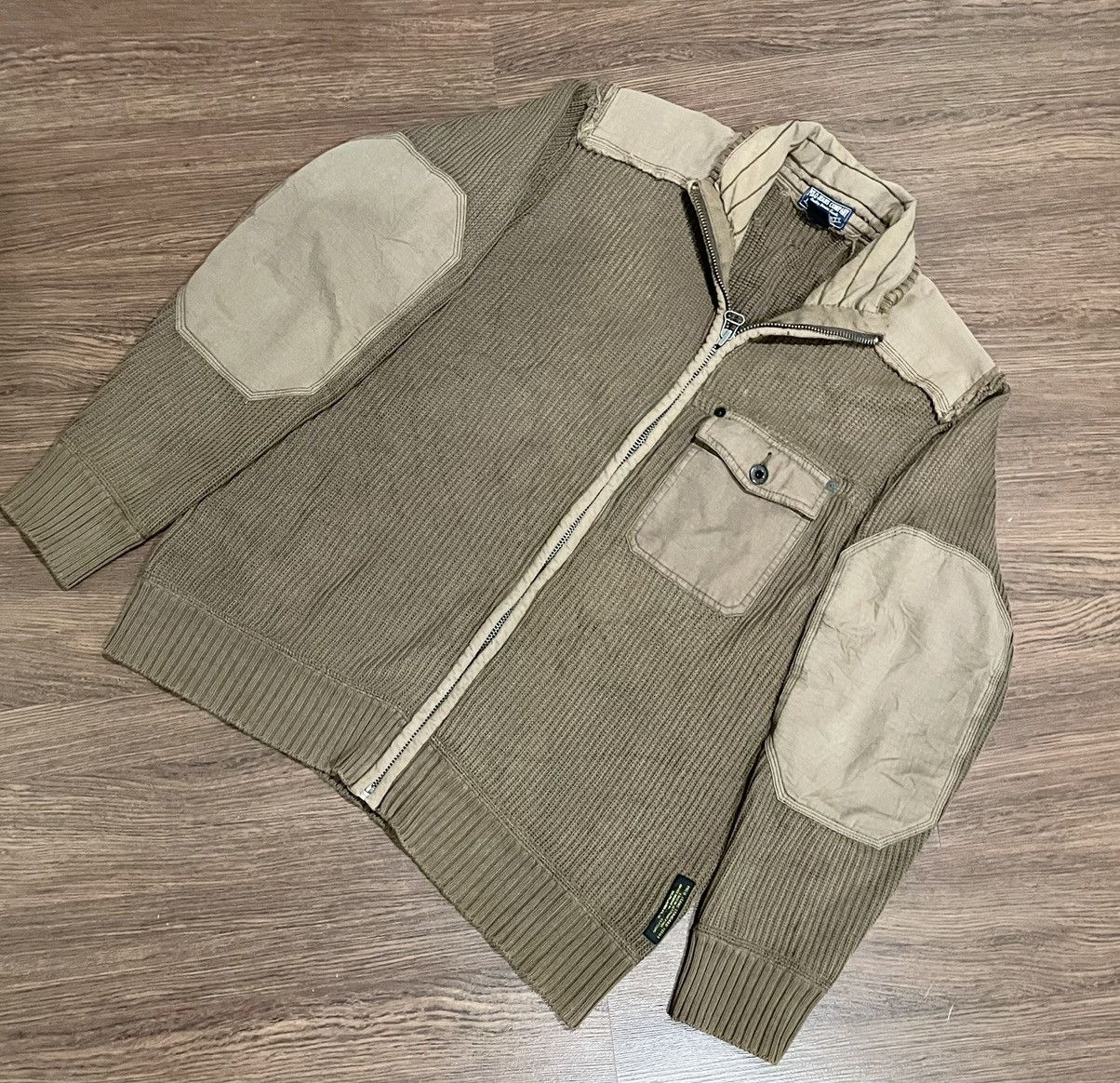 Polo Ralph Lauren Rare💥 Polo Jeans Military Standard Issue Knitted Sweater Size US L / EU 52-54 / 3 - 6 Thumbnail