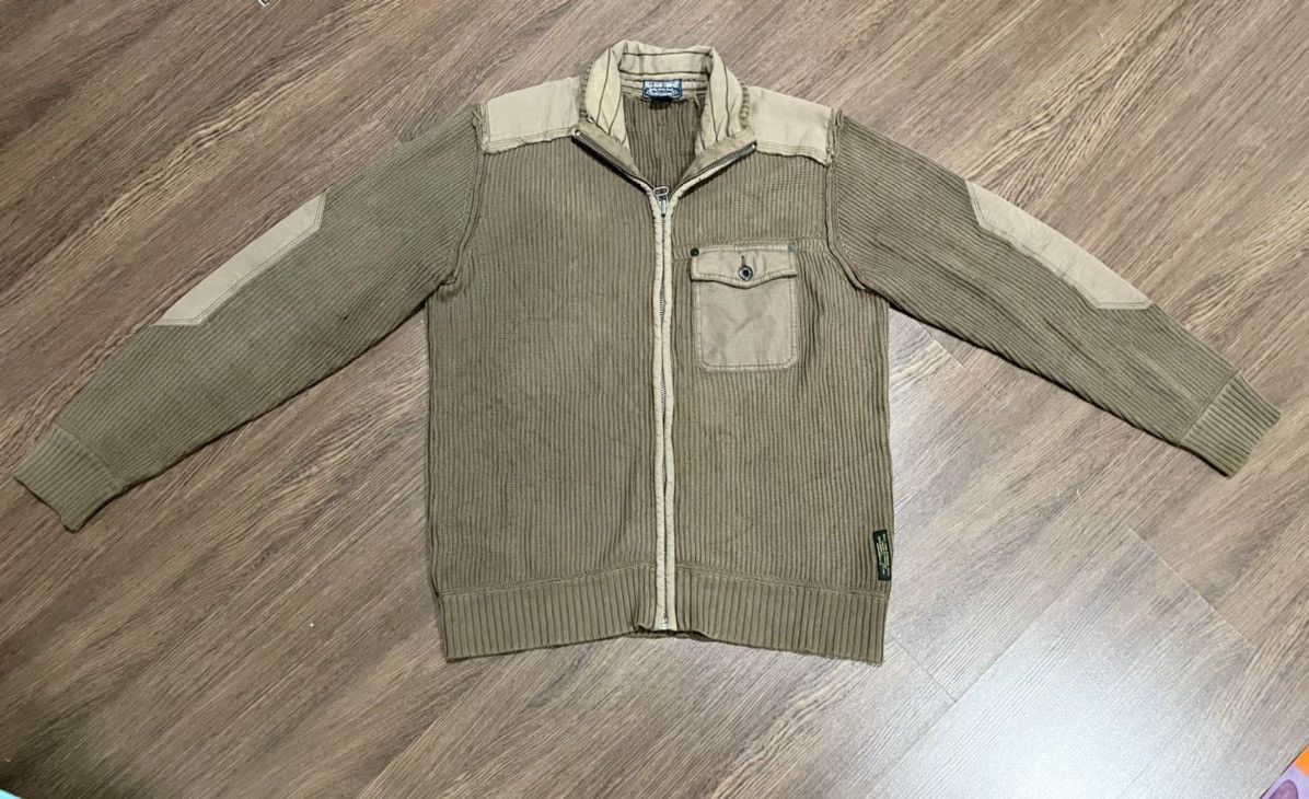 Polo Ralph Lauren Rare💥 Polo Jeans Military Standard Issue Knitted Sweater Size US L / EU 52-54 / 3 - 3 Thumbnail