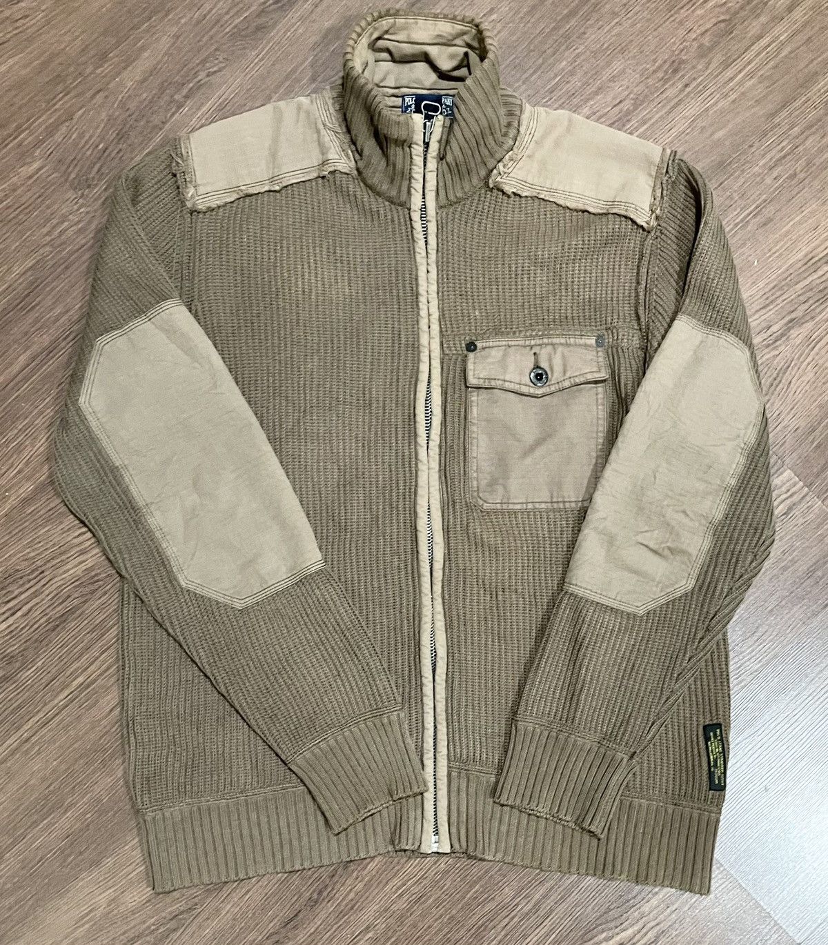 Polo Ralph Lauren Rare💥 Polo Jeans Military Standard Issue Knitted Sweater Size US L / EU 52-54 / 3 - 2 Thumbnail