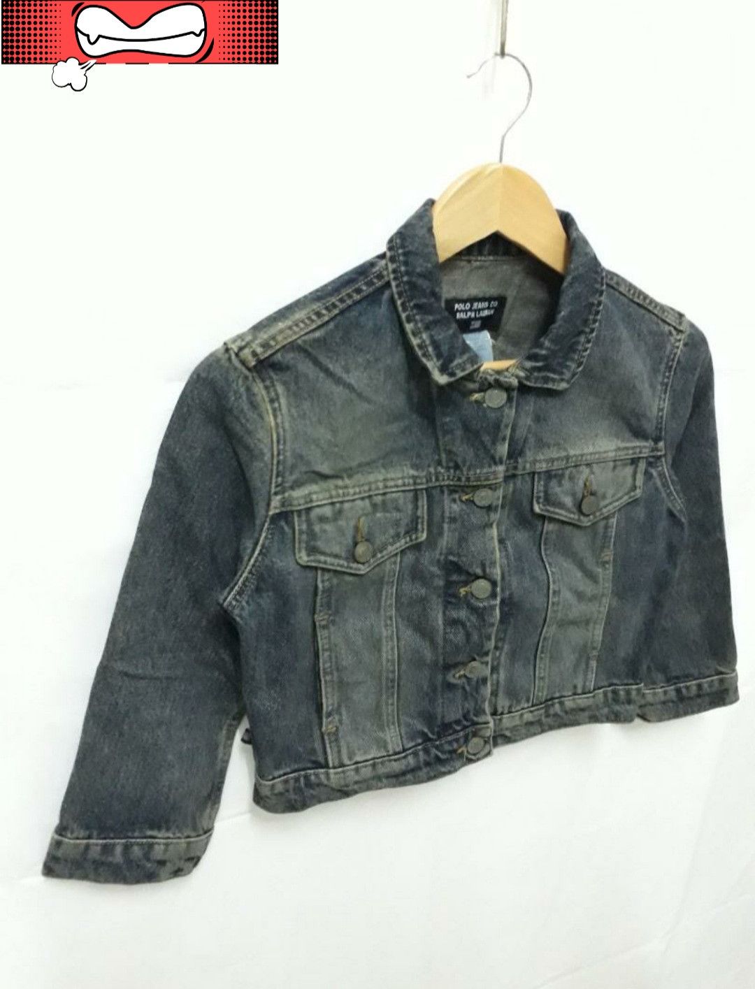 Polo Ralph Lauren 💥Polo ralph lauren stonewash denim jacket Size US XXS / EU 40 - 3 Thumbnail