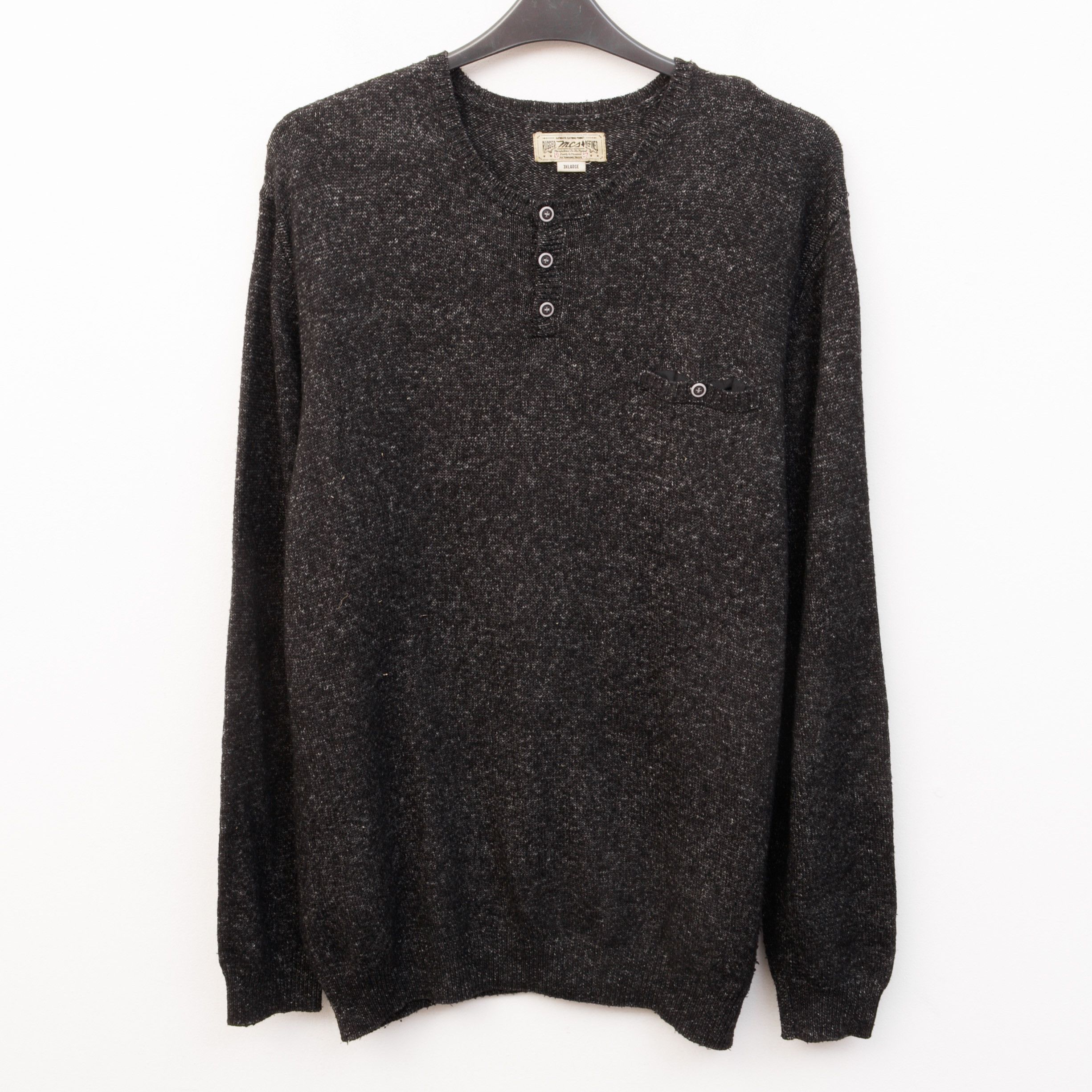 Marlboro MARLBORO CLASSICS 3XL Knit Sweater Jumper Pullover Winter Size US XXL / EU 58 / 5 - 1 Thumbnail