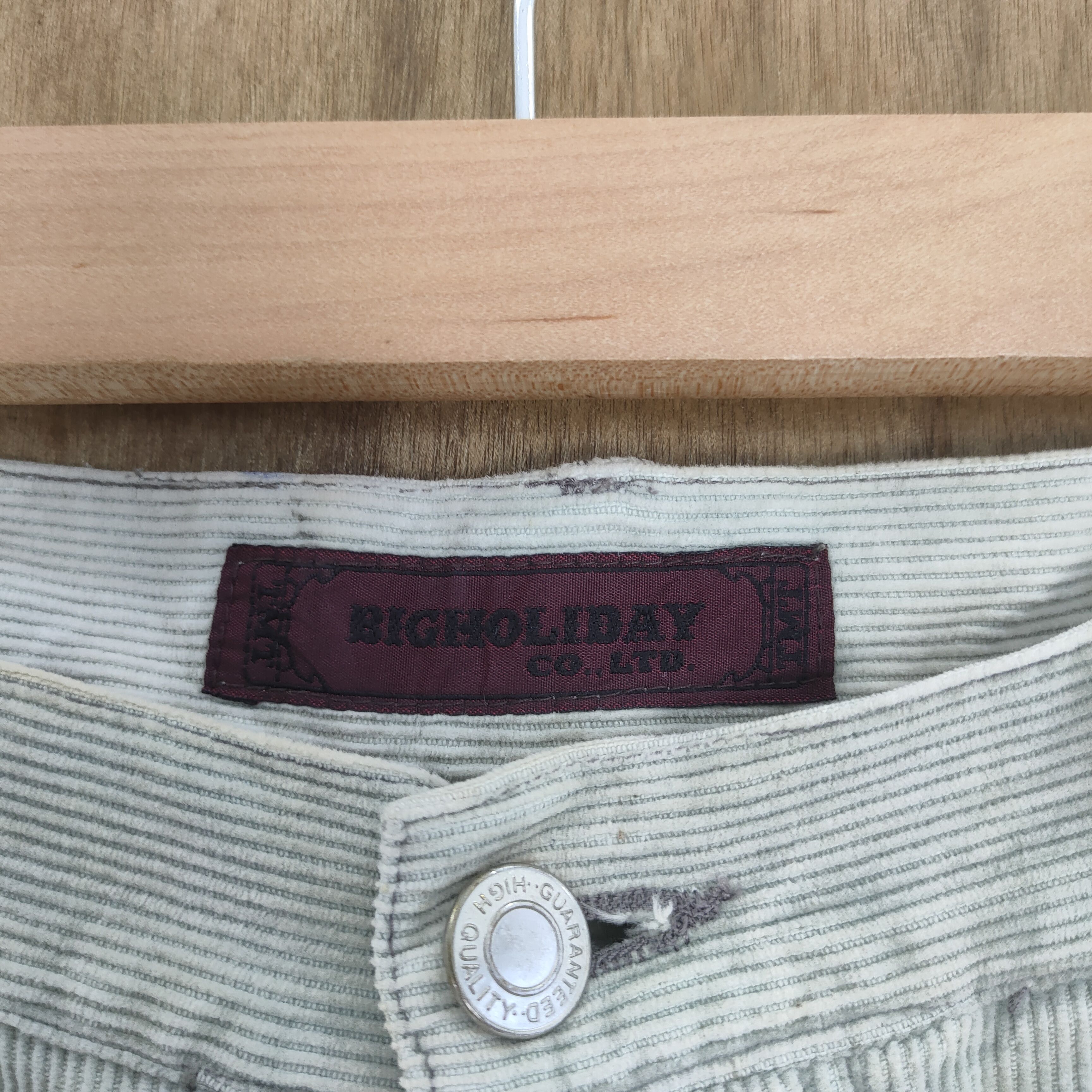 Japanese Brand × Seditionaries × Vintage TRASHED 💥 VINTAGE TMT BUTTON FLY BORO FADED RUSTY PANTS Size US 32 / EU 48 - 8 Thumbnail