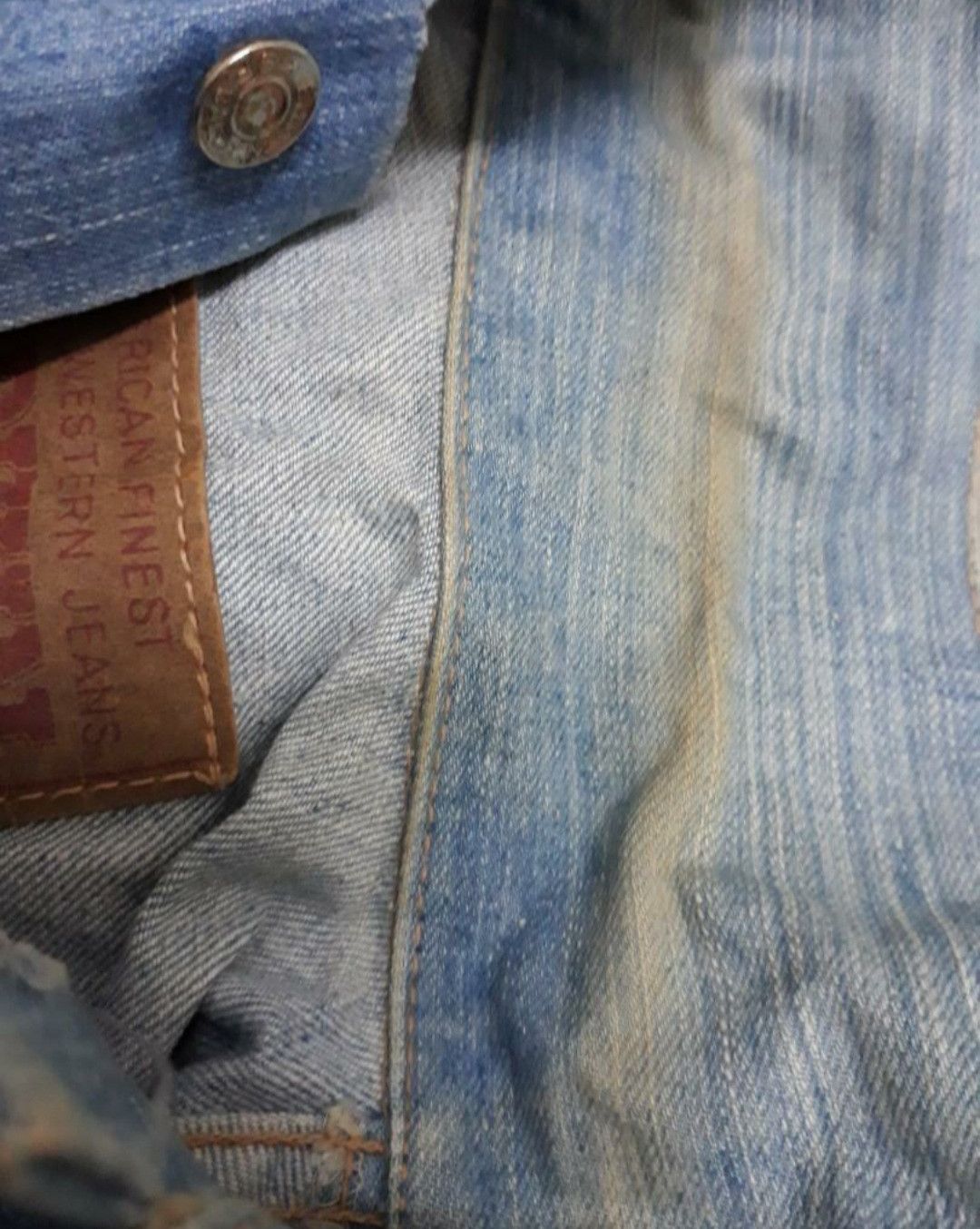 Edwin 💥Vintage edwin Stonewash Made in USA Denim jacket Size US M / EU 48-50 / 2 - 5 Thumbnail
