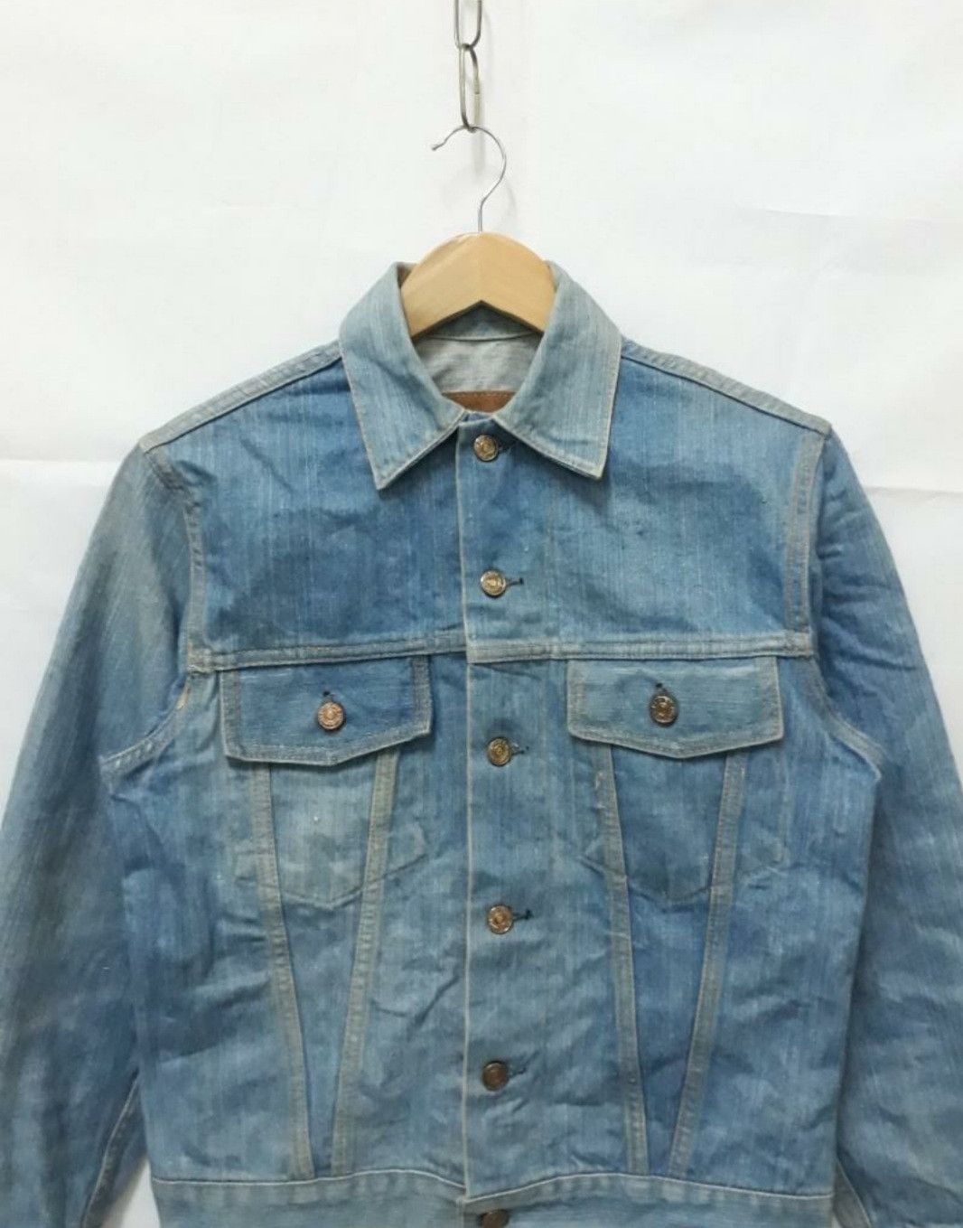 Edwin 💥Vintage edwin Stonewash Made in USA Denim jacket Size US M / EU 48-50 / 2 - 3 Thumbnail