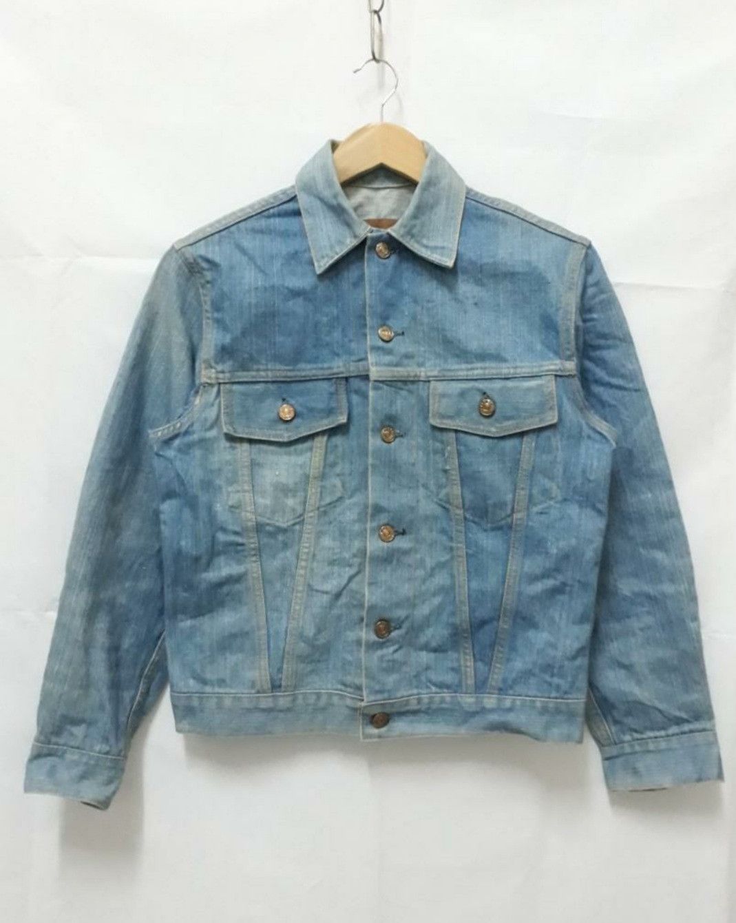 Edwin 💥Vintage edwin Stonewash Made in USA Denim jacket Size US M / EU 48-50 / 2 - 4 Thumbnail