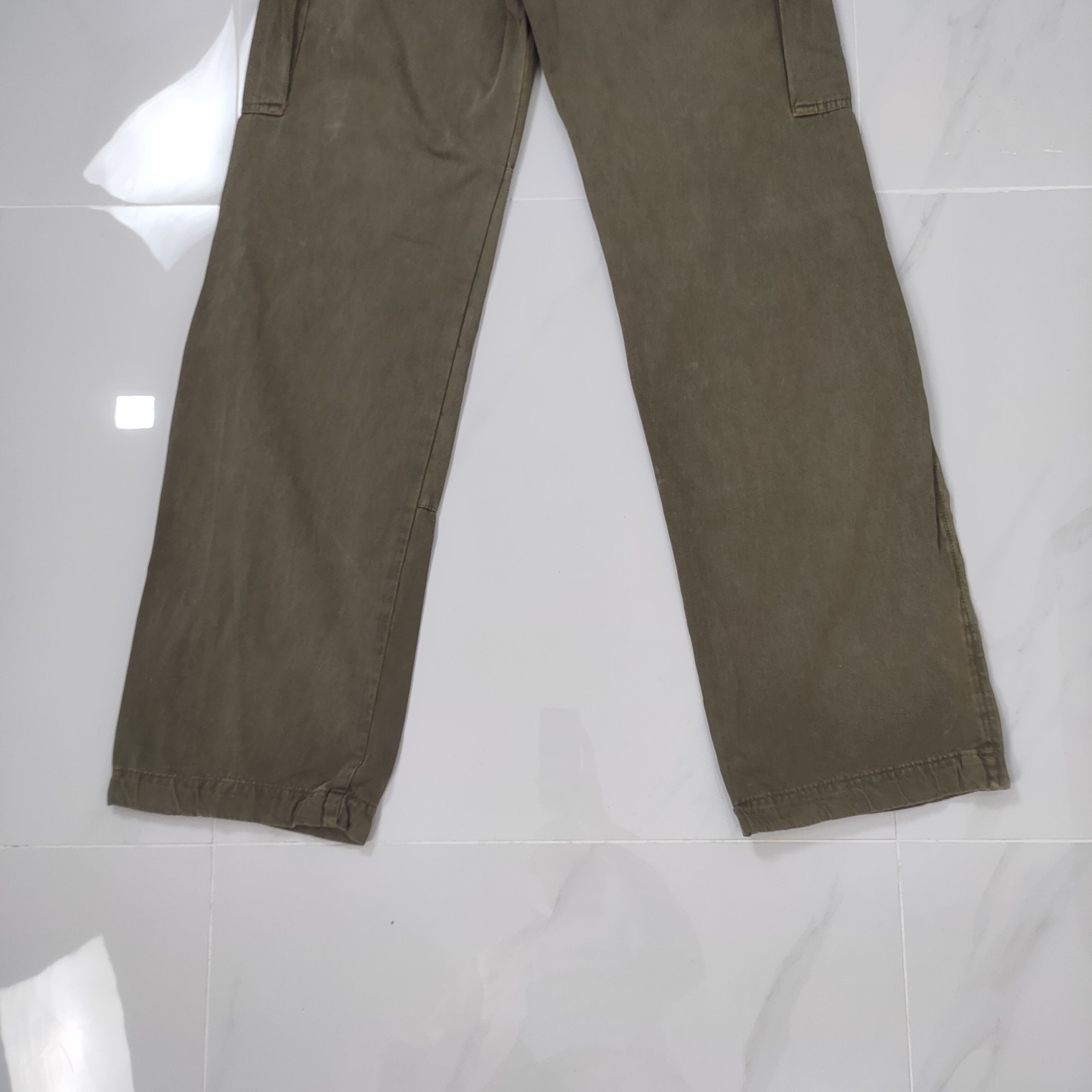 AKM VINTAGE AKM ZIPPER LEG OPENING CARGO PANTS Size US 33 - 12 Thumbnail