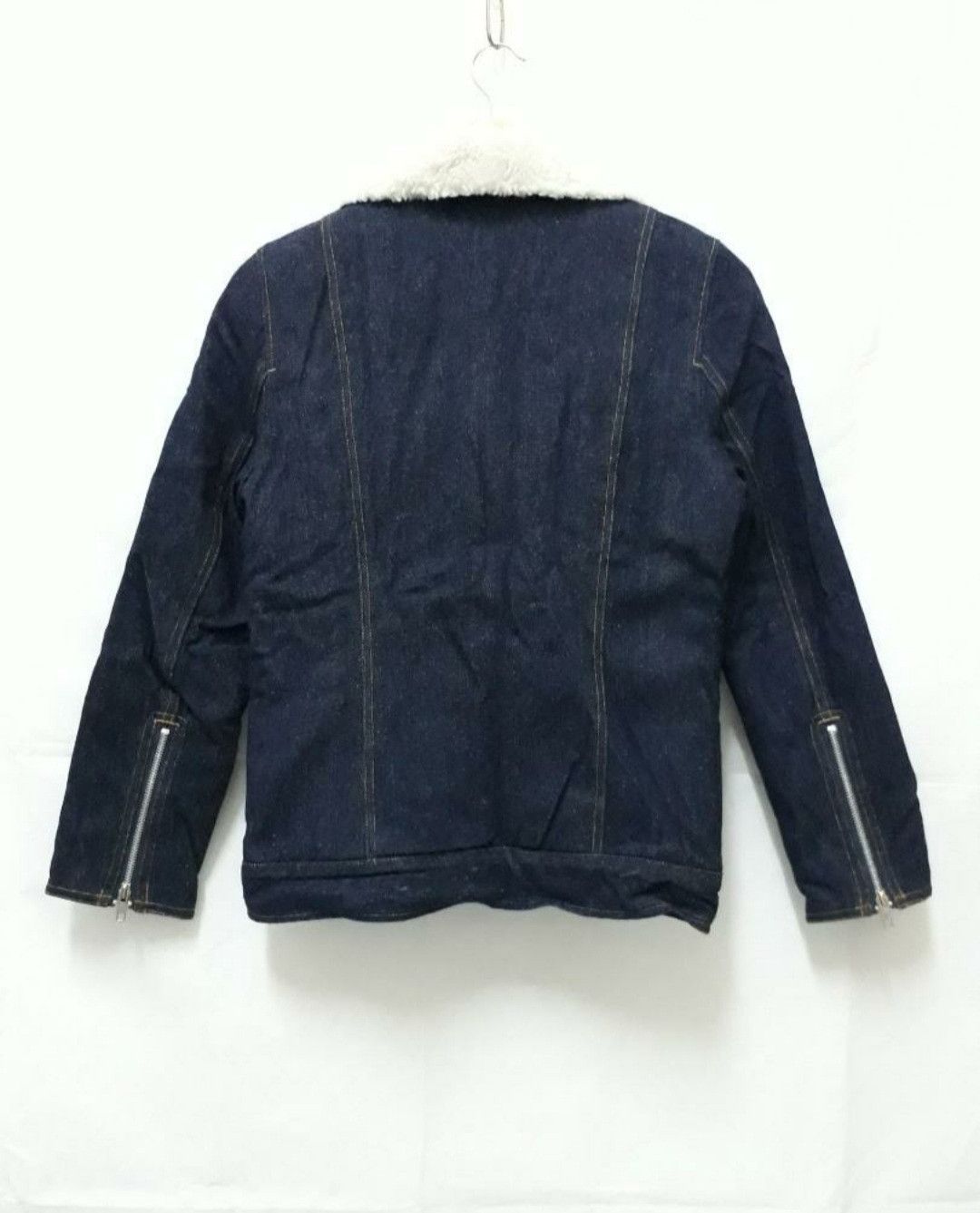 Japanese Brand 💥K-panic Winter blue colour denim jacket Size US S / EU 44-46 / 1 - 2 Thumbnail