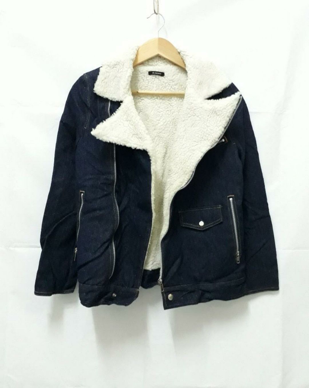 Japanese Brand 💥K-panic Winter blue colour denim jacket Size US S / EU 44-46 / 1 - 4 Thumbnail