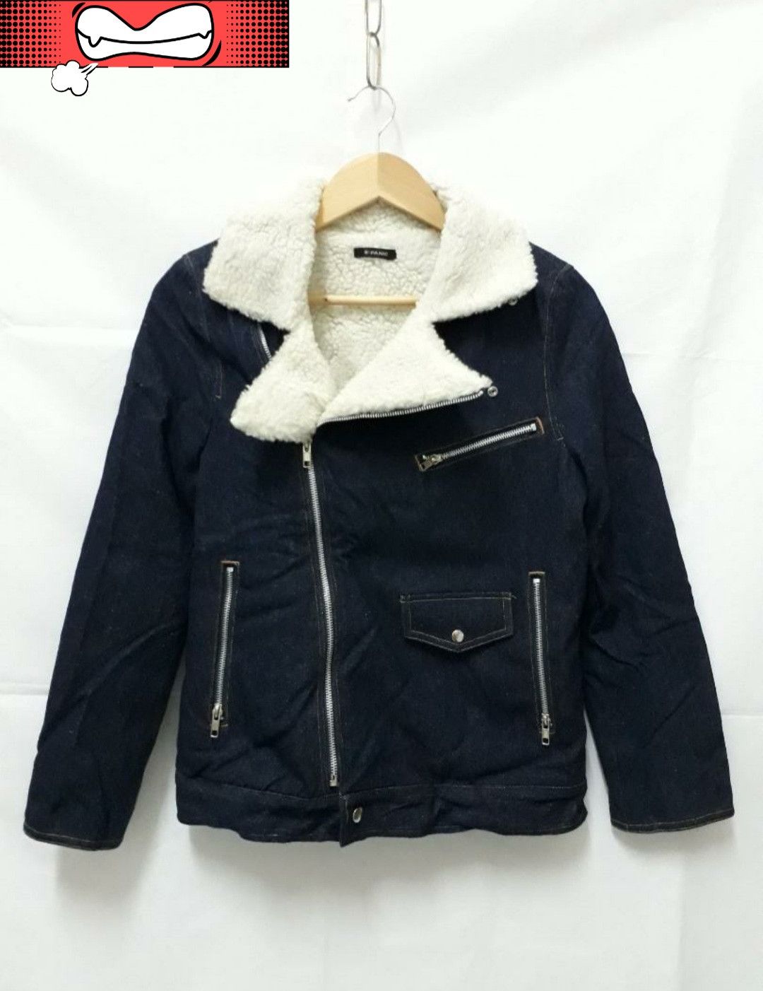 Japanese Brand 💥K-panic Winter blue colour denim jacket Size US S / EU 44-46 / 1 - 1 Thumbnail