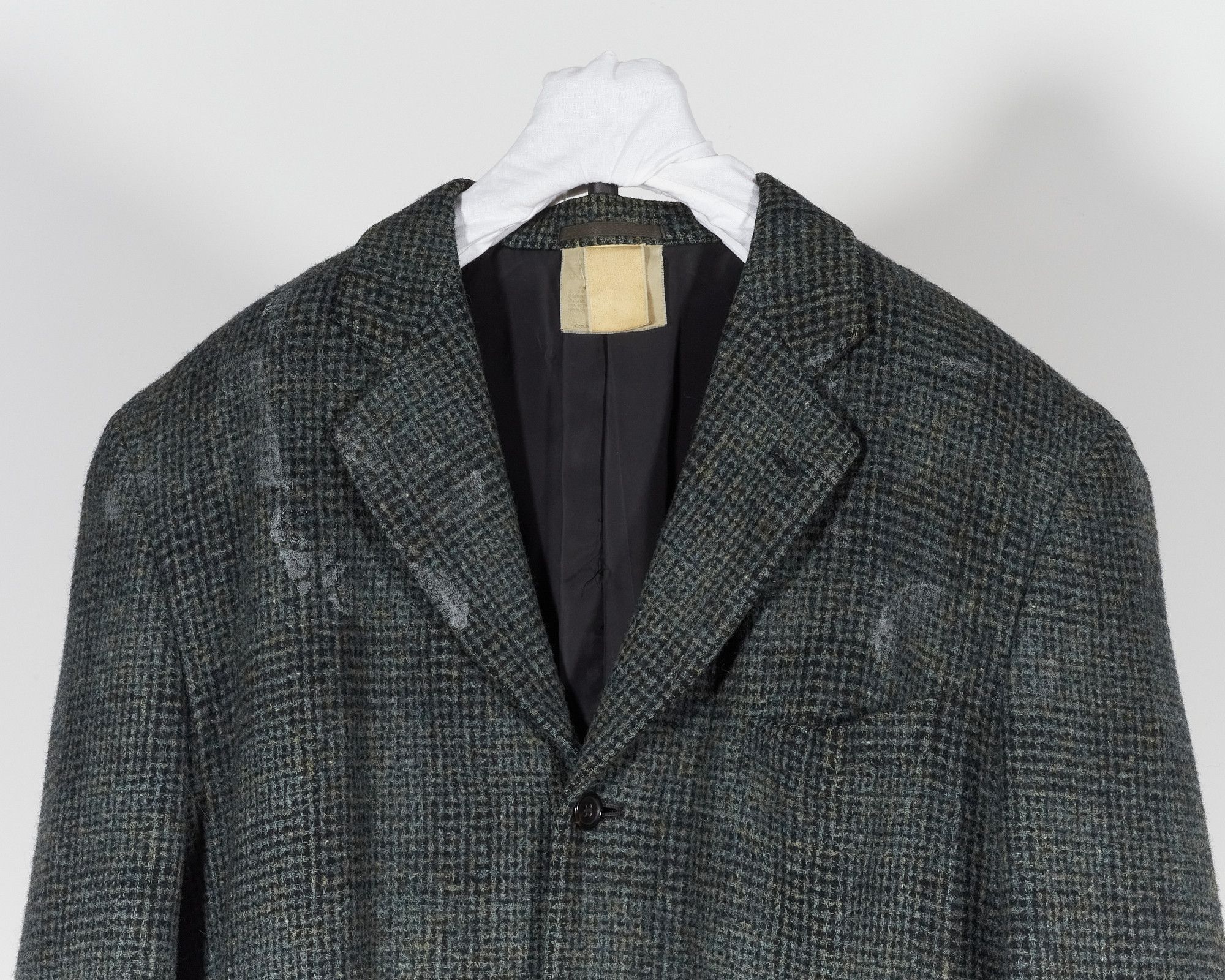 Comme des Garcons Homme Plus AD 1995 Archive "Footprint" Glen Plaid Blazer Jacket Size US M / EU 48-50 / 2 - 9 Thumbnail