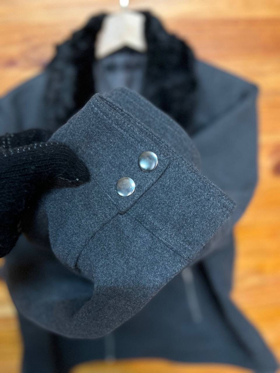 Japanese Brand PENDORA DOUBLEBREAST WOOL FUR COLLAR JACKET Size US L / EU 52-54 / 3 - 5 Thumbnail