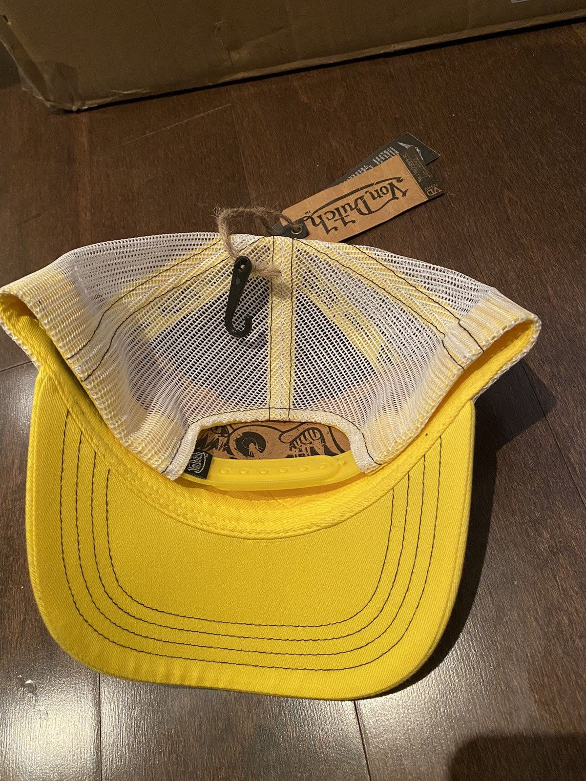 Von Dutch Von Dutch Black and Yellow Hat Size ONE SIZE - 2 Thumbnail