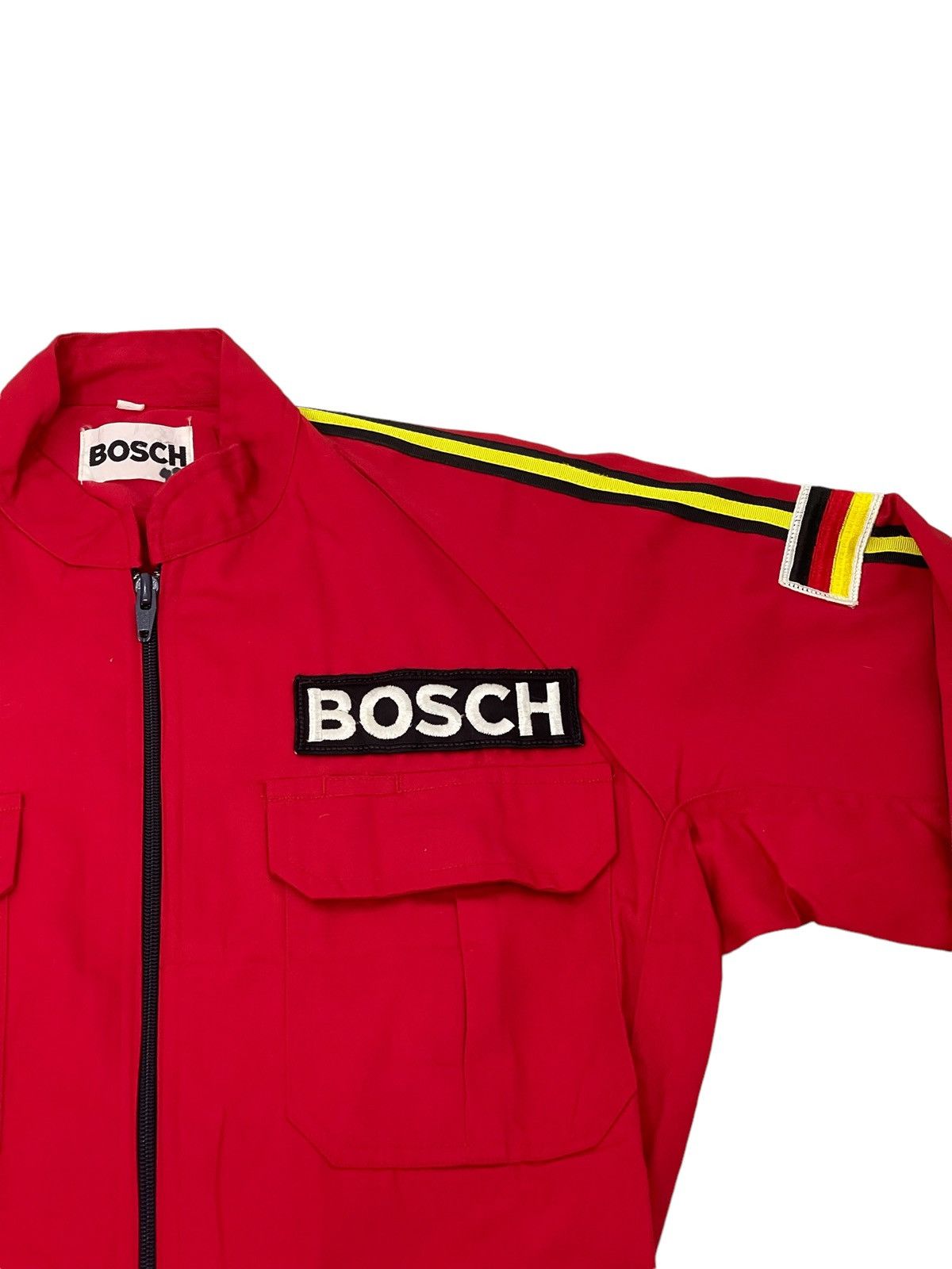 Porsche Design 80s Jumpsuit Bosch Automotive Germany Parts 41🟩 Size US M / EU 48-50 / 2 - 19 Thumbnail