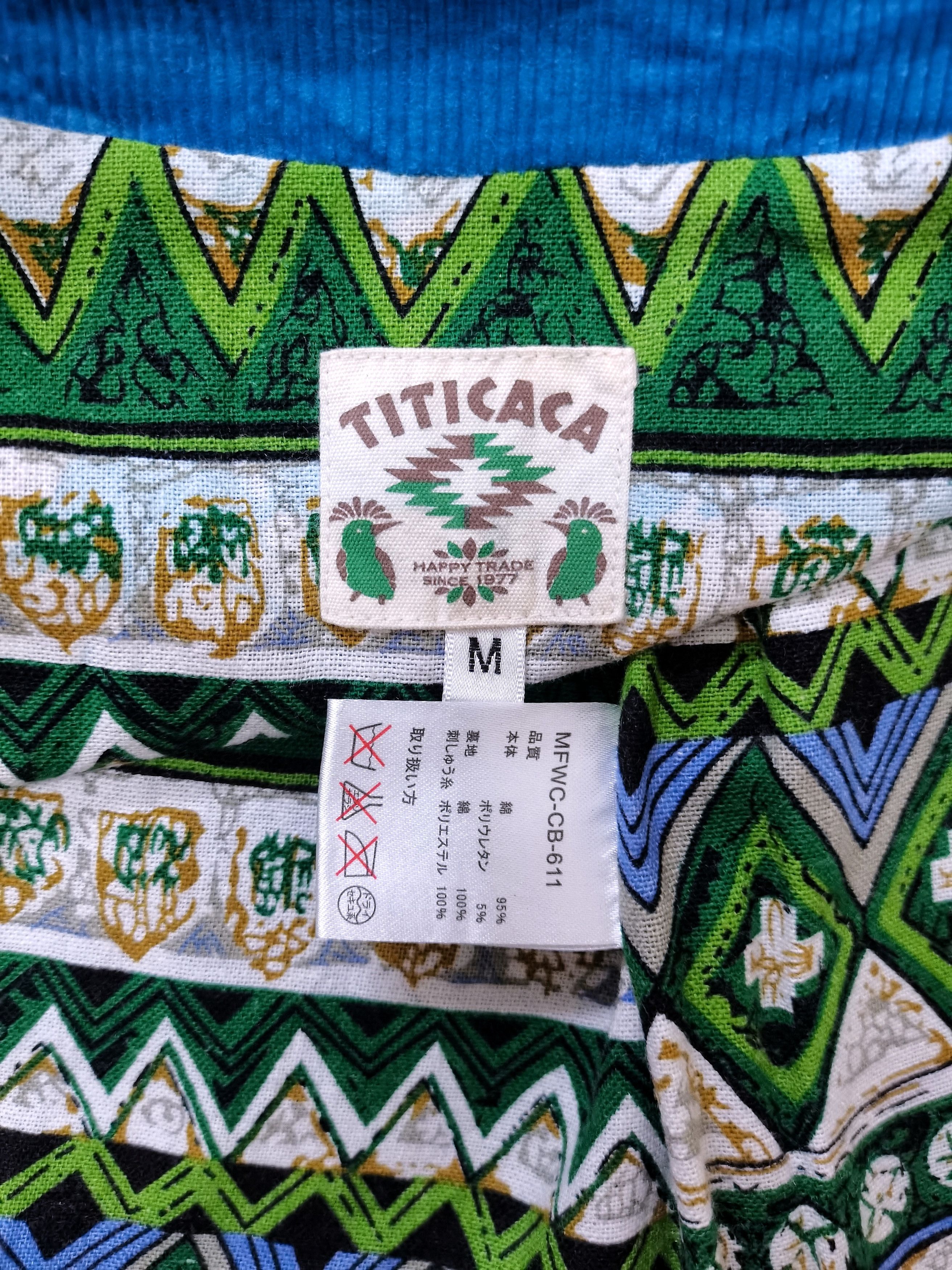 Japanese Brand Titicaca Inspired Chimayo Native Embroidery Velvet Corduroy Size US M / EU 48-50 / 2 - 17 Thumbnail