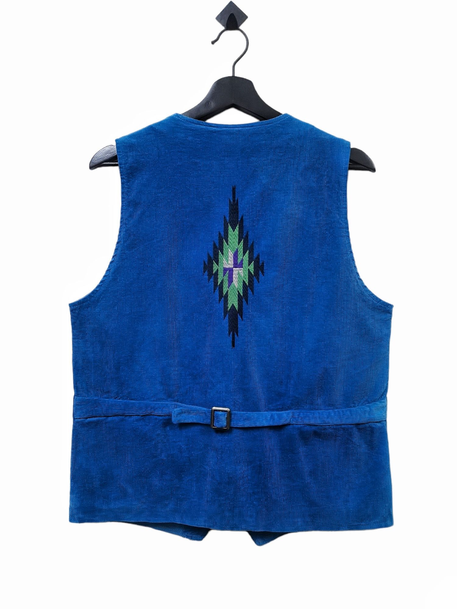 Japanese Brand Titicaca Inspired Chimayo Native Embroidery Velvet Corduroy Size US M / EU 48-50 / 2 - 13 Thumbnail