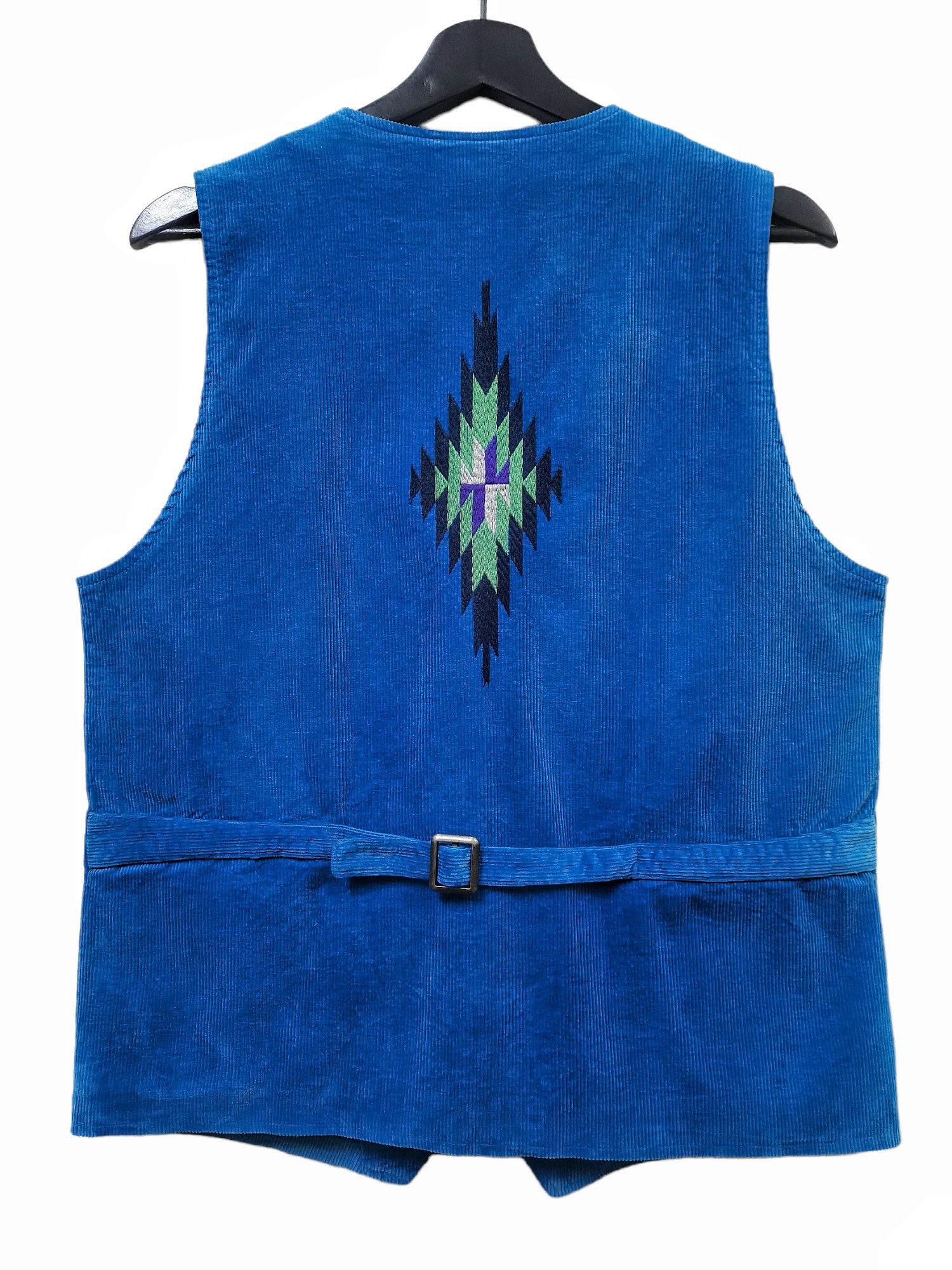 Japanese Brand Titicaca Inspired Chimayo Native Embroidery Velvet Corduroy Size US M / EU 48-50 / 2 - 14 Thumbnail