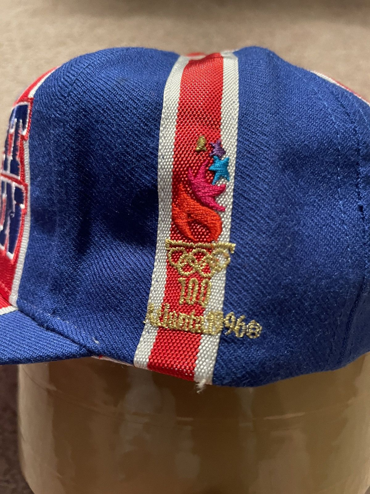 The Game Sample The Game 1996 96 Olympics Britain Big Logo Snapback Size ONE SIZE - 8 Thumbnail