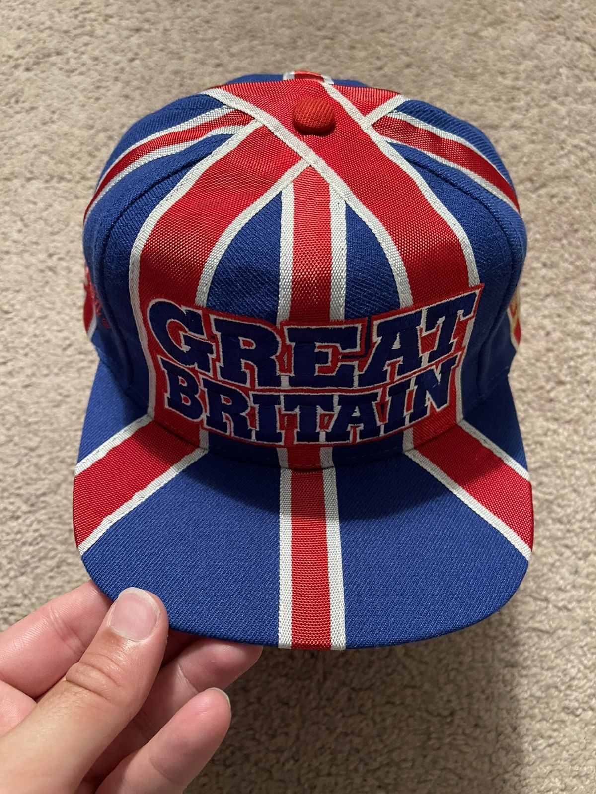 The Game Sample The Game 1996 96 Olympics Britain Big Logo Snapback Size ONE SIZE - 3 Thumbnail