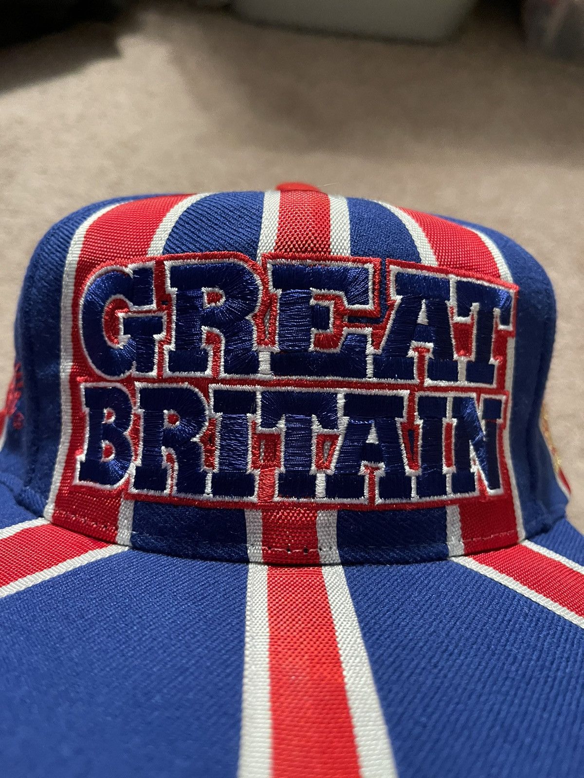 The Game Sample The Game 1996 96 Olympics Britain Big Logo Snapback Size ONE SIZE - 2 Thumbnail