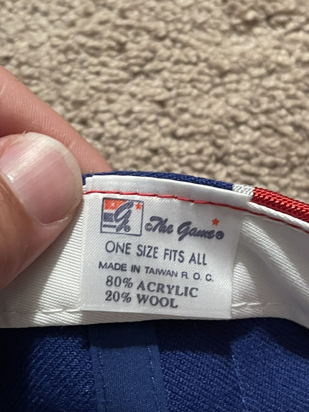 The Game Sample The Game 1996 96 Olympics Britain Big Logo Snapback Size ONE SIZE - 13 Thumbnail