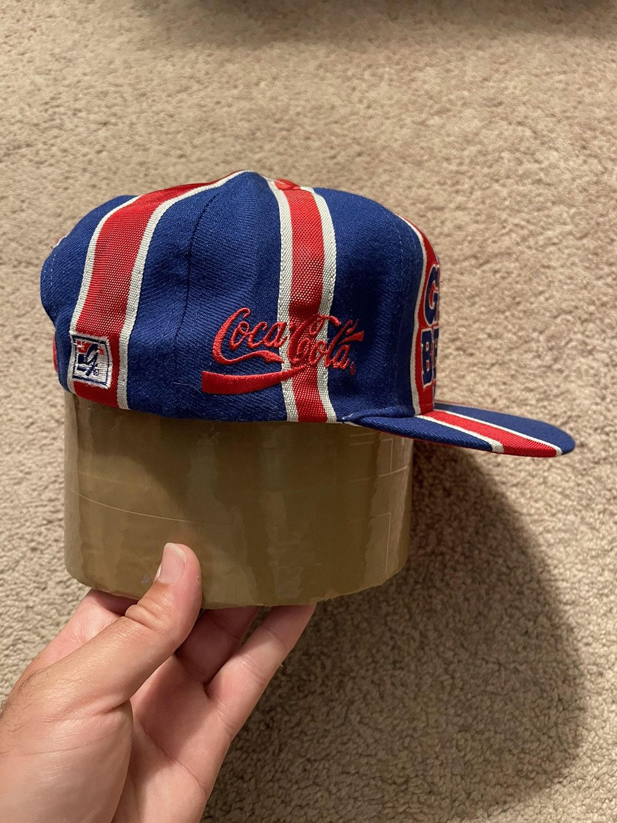 The Game Sample The Game 1996 96 Olympics Britain Big Logo Snapback Size ONE SIZE - 5 Thumbnail