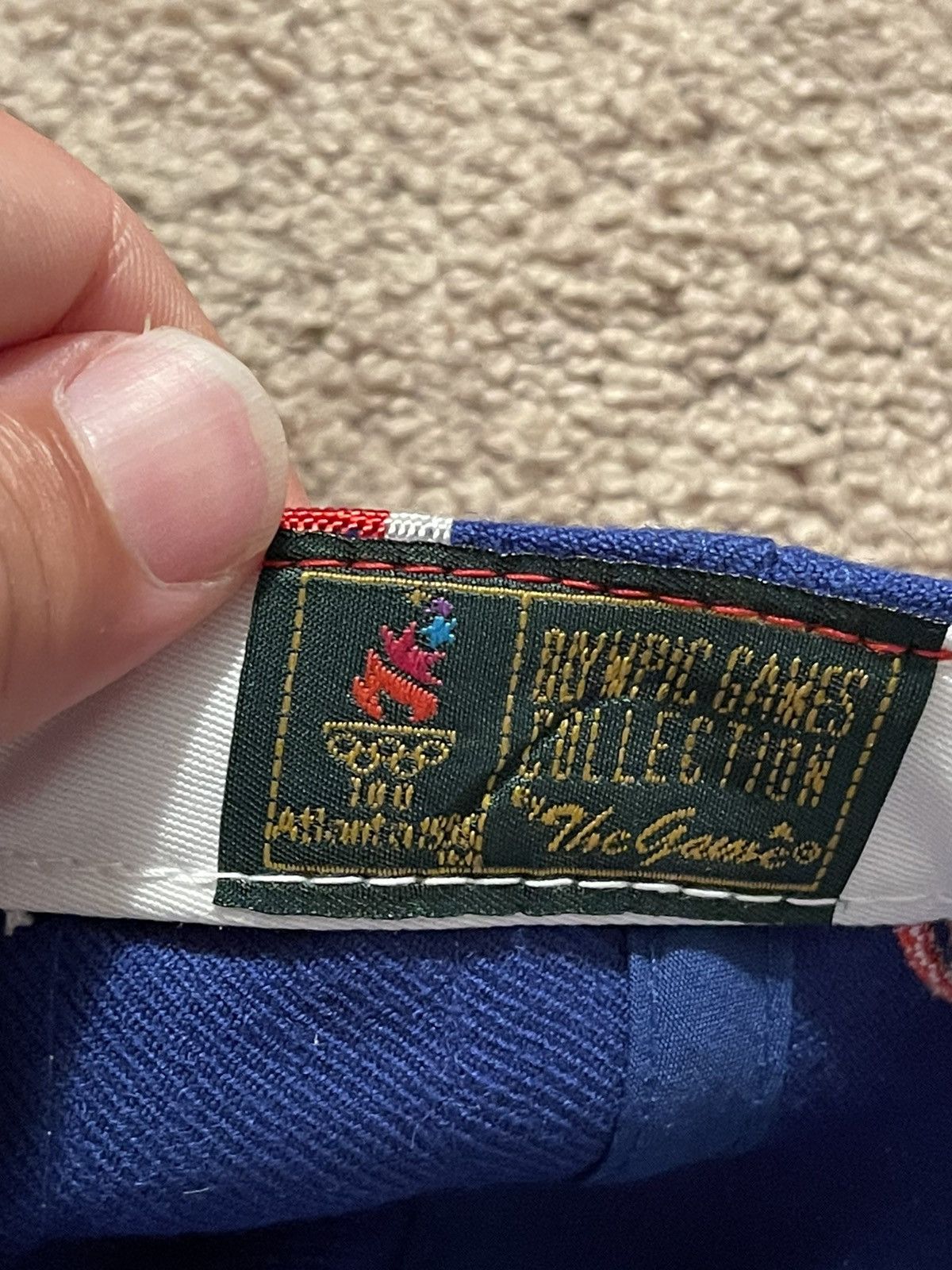 The Game Sample The Game 1996 96 Olympics Britain Big Logo Snapback Size ONE SIZE - 14 Thumbnail