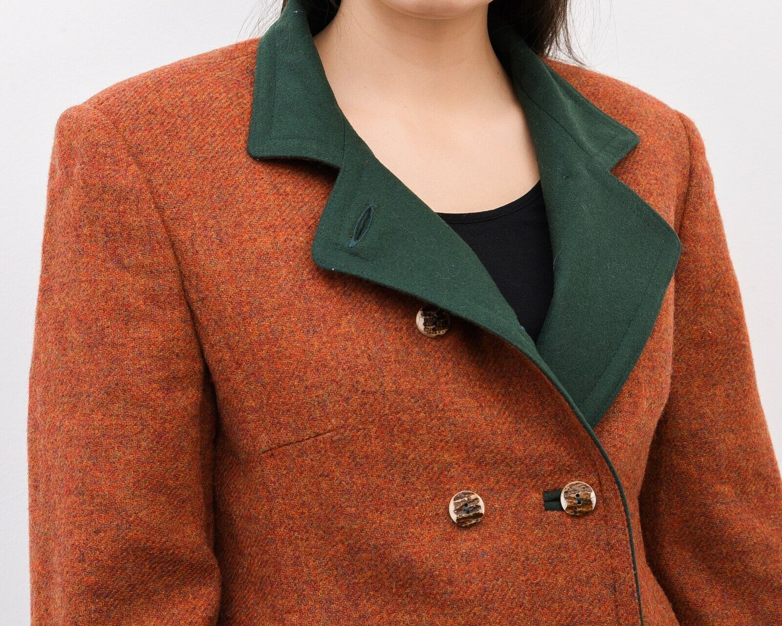 Other × Vintage Doube Breasted Trachten Blazer Cardigan Jacket Octoberfest Size M / US 6-8 / IT 42-44 - 6 Thumbnail