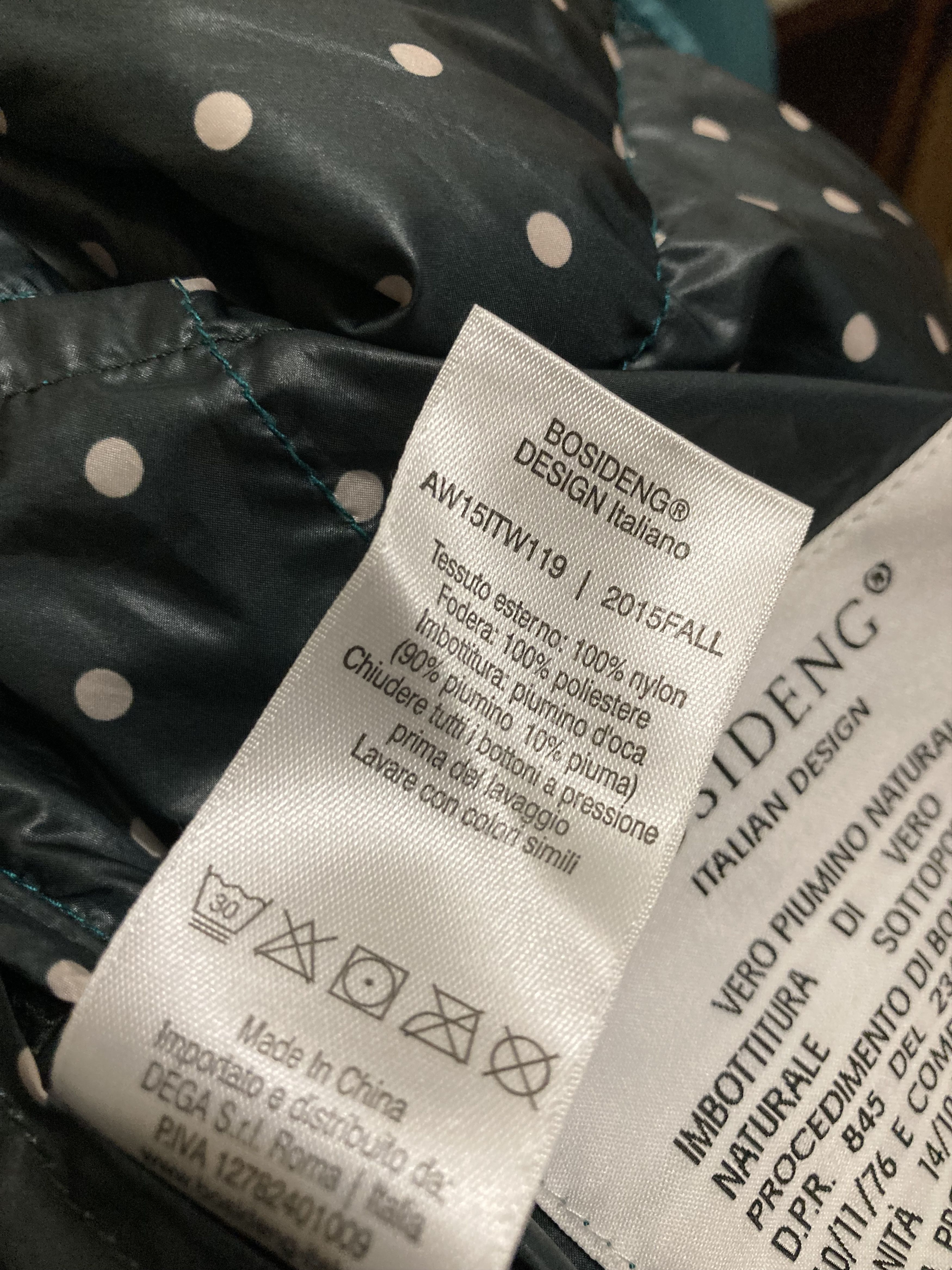 Other Light Down Jacket Overshirt Bosideng Size S / US 4 / IT 40 - 8 Thumbnail