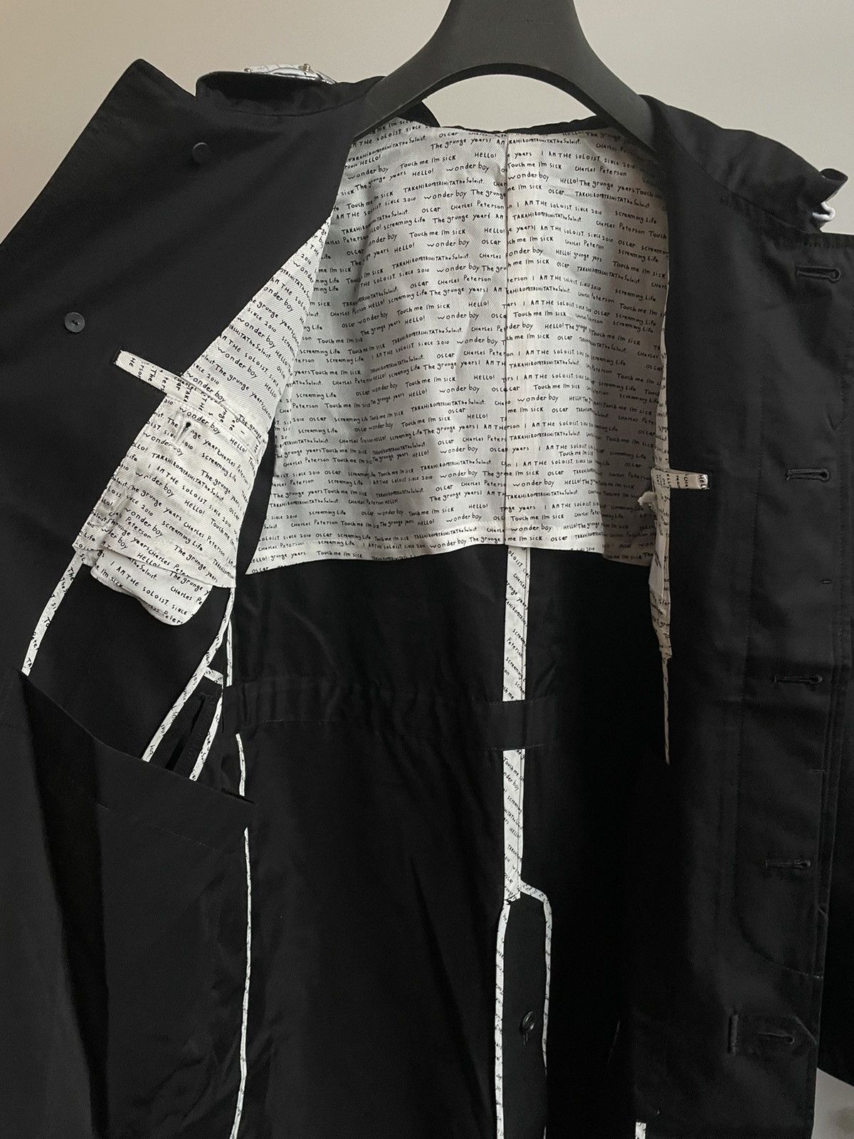 Japanese Brand × Number (N)ine × Takahiromiyashita The Soloist. SS19 Cobain Grunge Coat brand new Size US L / EU 52-54 / 3 - 10 Thumbnail