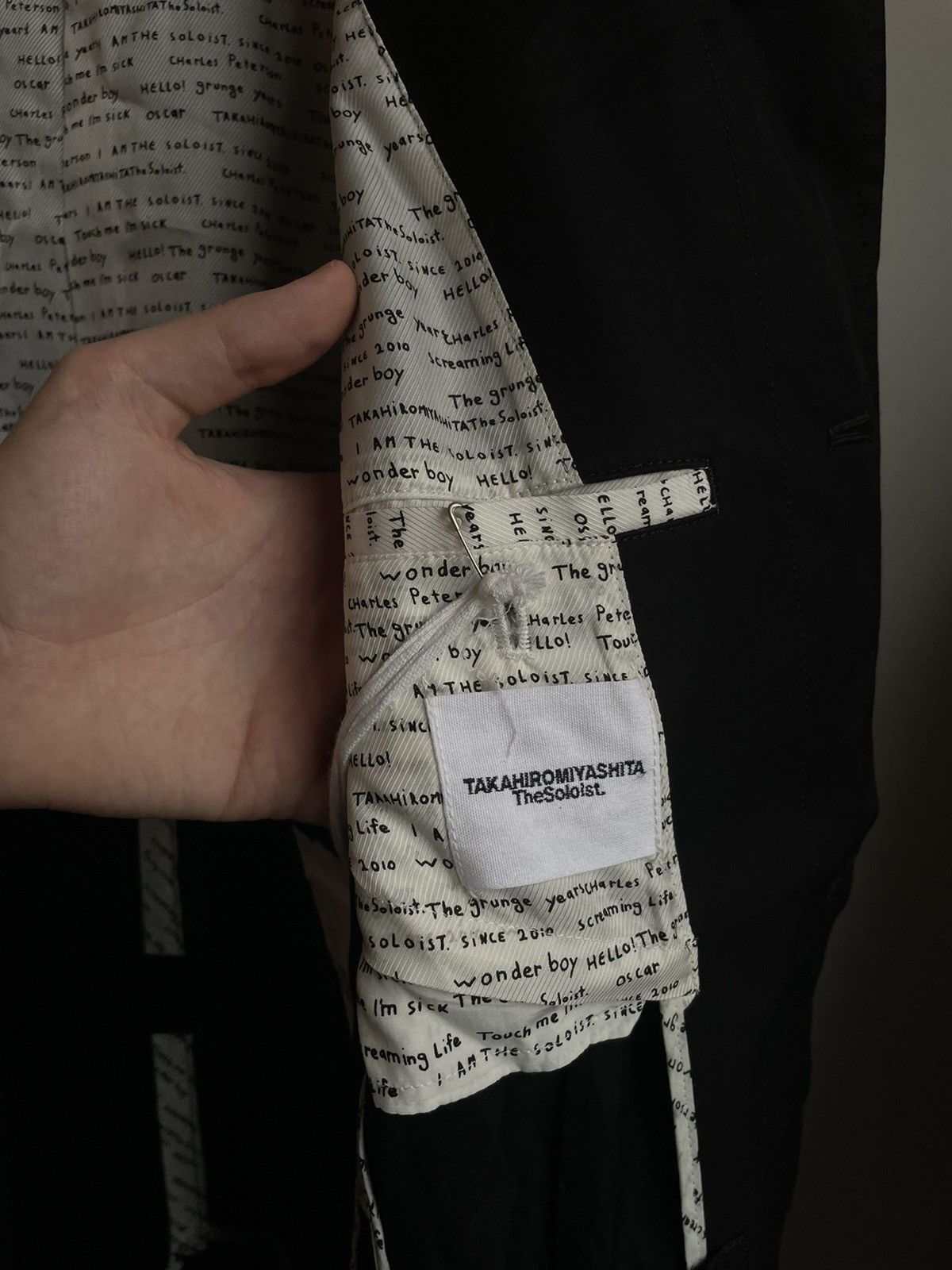 Japanese Brand × Number (N)ine × Takahiromiyashita The Soloist. SS19 Cobain Grunge Coat brand new Size US L / EU 52-54 / 3 - 9 Thumbnail