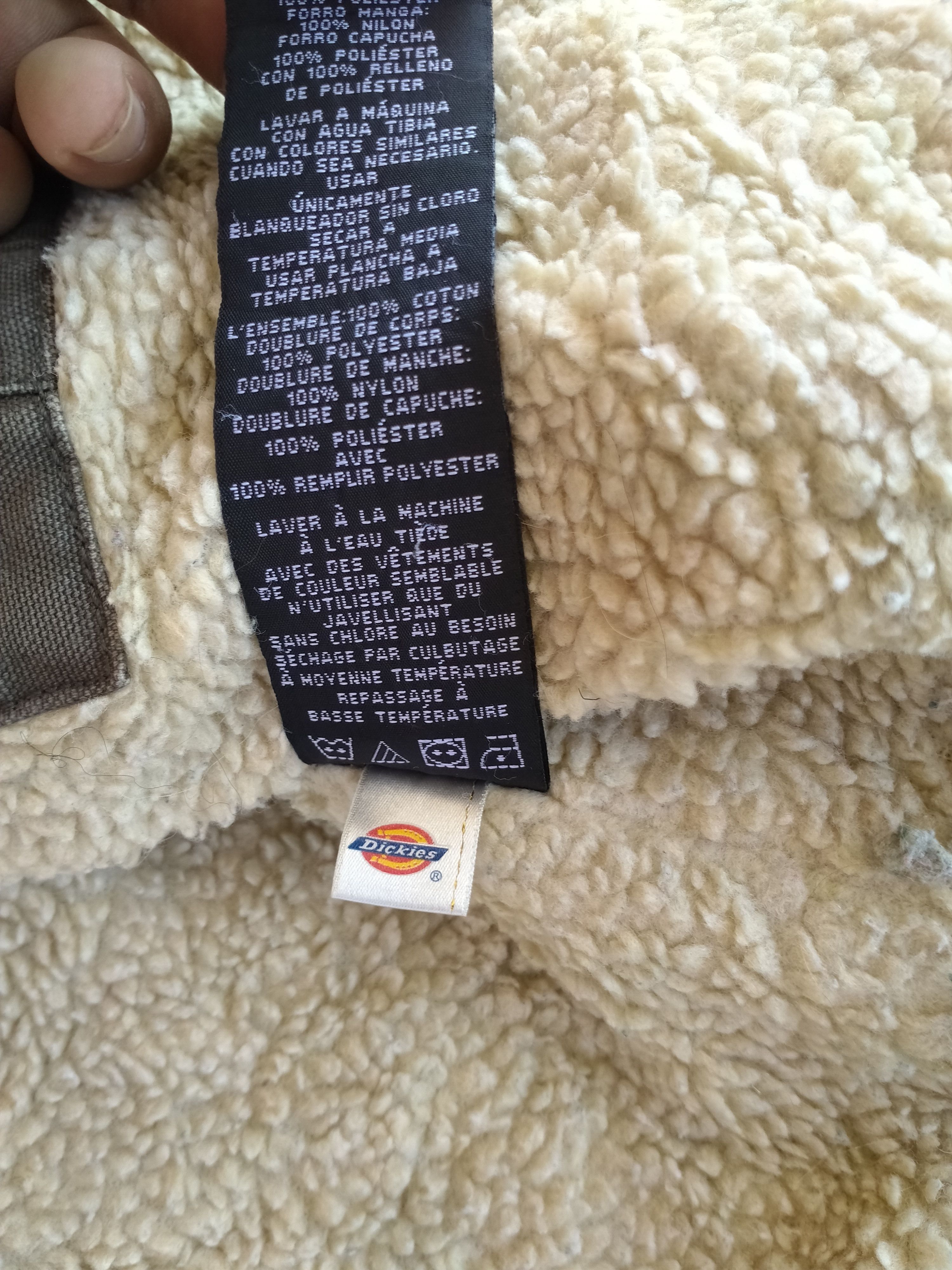 Dickies DICKIES SUN FADED BROWN SHERPA HOODIE JACKET Size US XXL / EU 58 / 5 - 7 Thumbnail