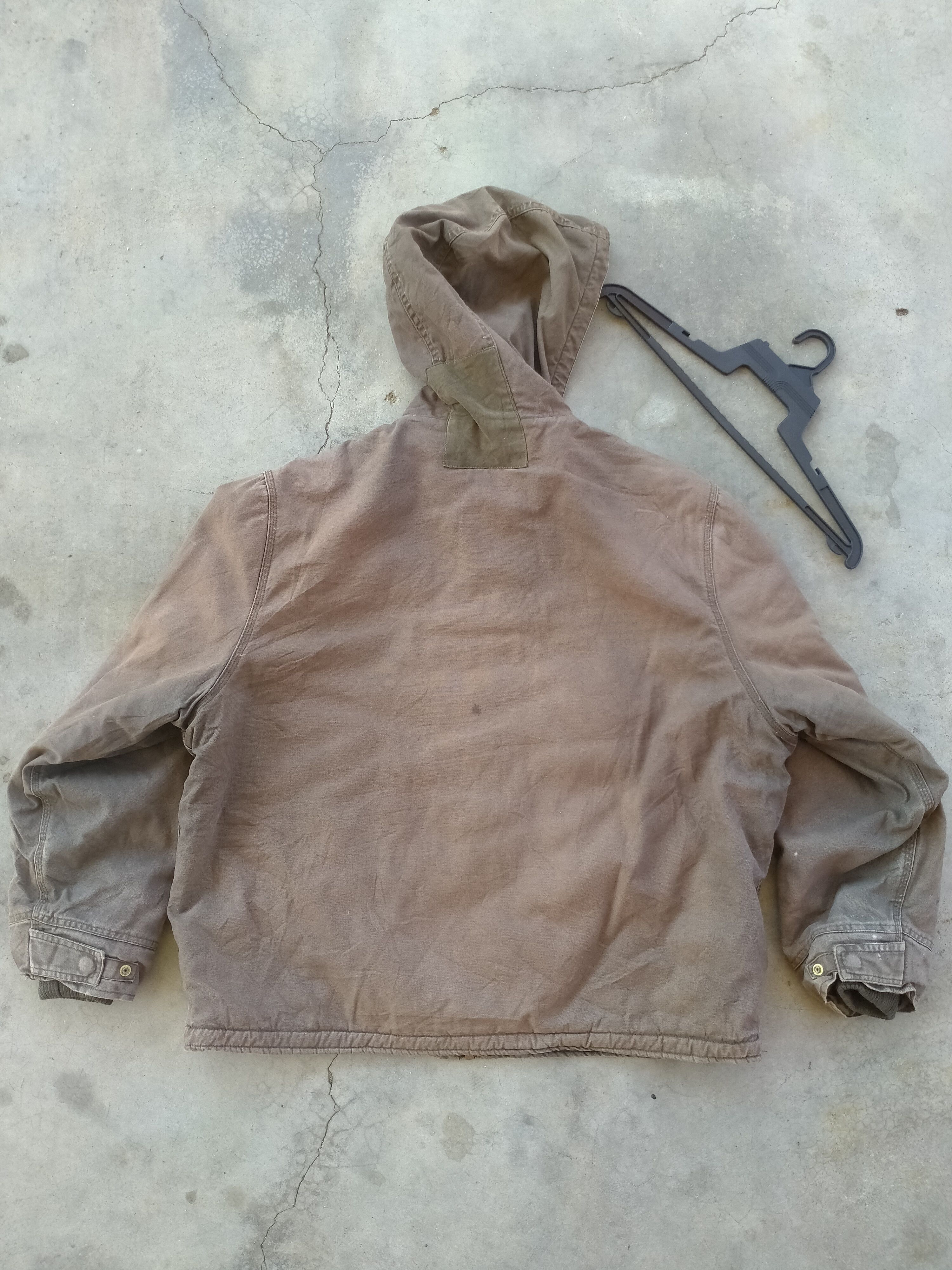 Dickies DICKIES SUN FADED BROWN SHERPA HOODIE JACKET Size US XXL / EU 58 / 5 - 9 Thumbnail