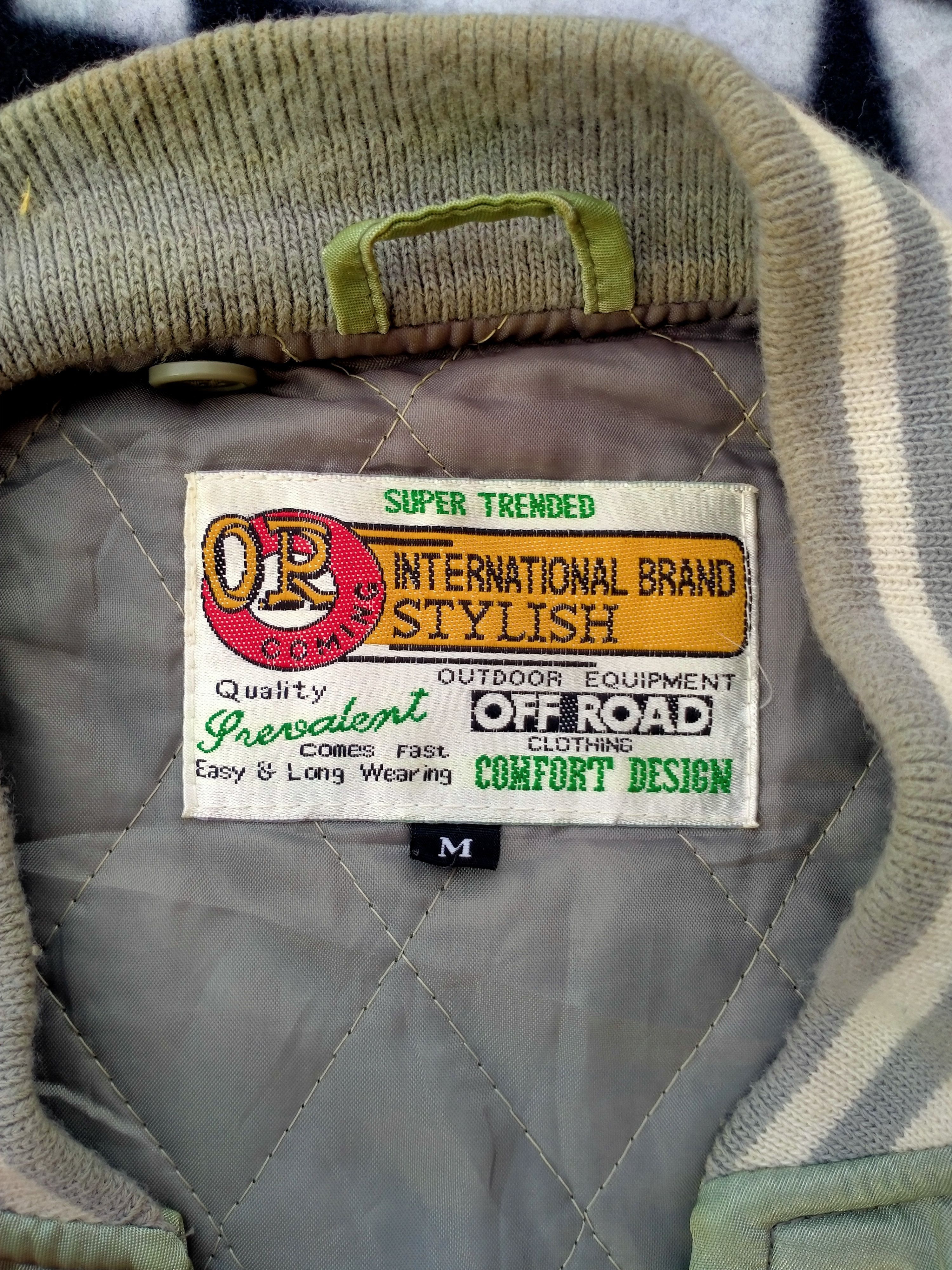 Japanese Brand × Vintage BATAILLE OFF ROAD COMING EMBROIDERED BOMBER JACKET Size US M / EU 48-50 / 2 - 4 Thumbnail