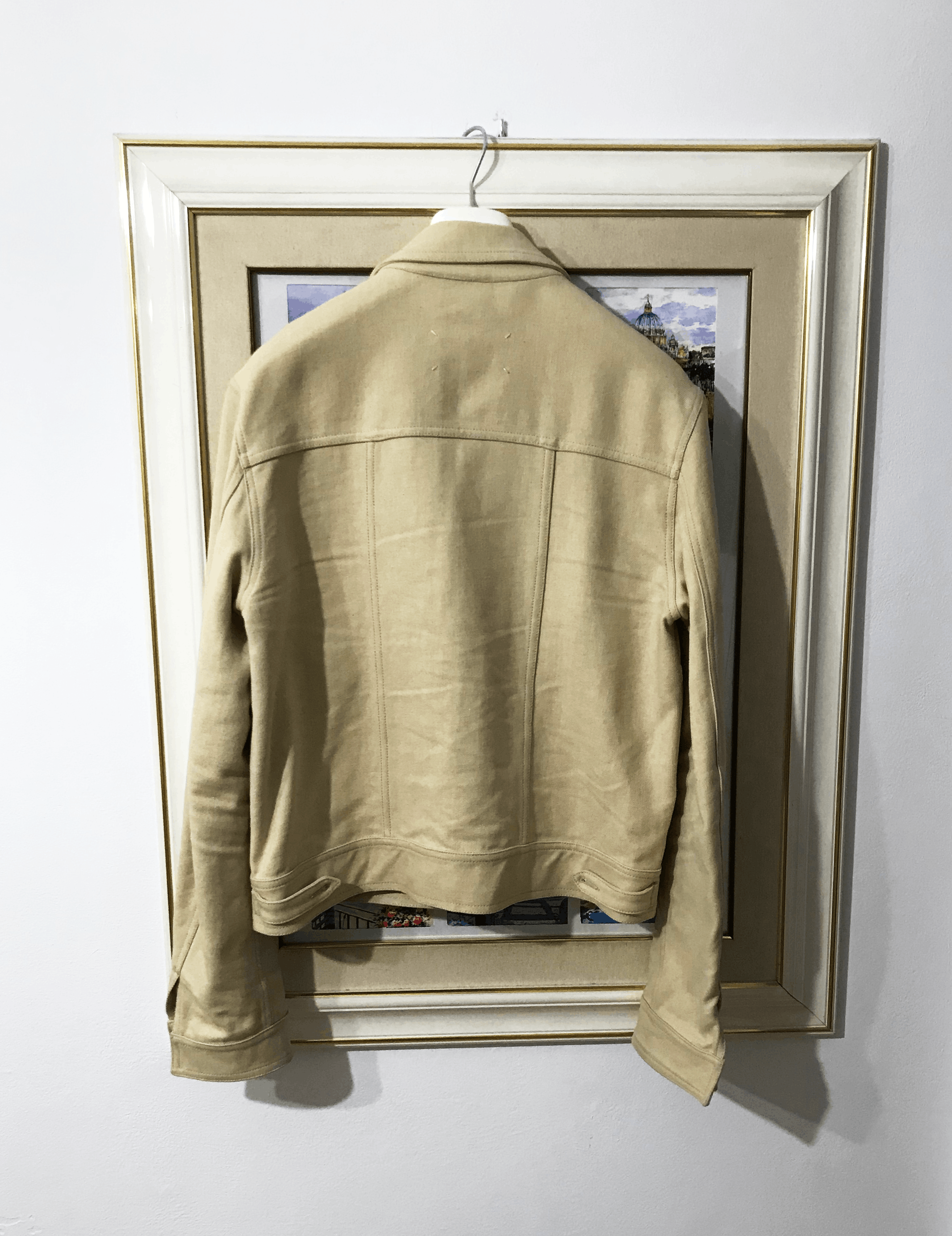 Maison Margiela Beige Denim Zipper Jacket Size US M / EU 48-50 / 2 - 2 Thumbnail