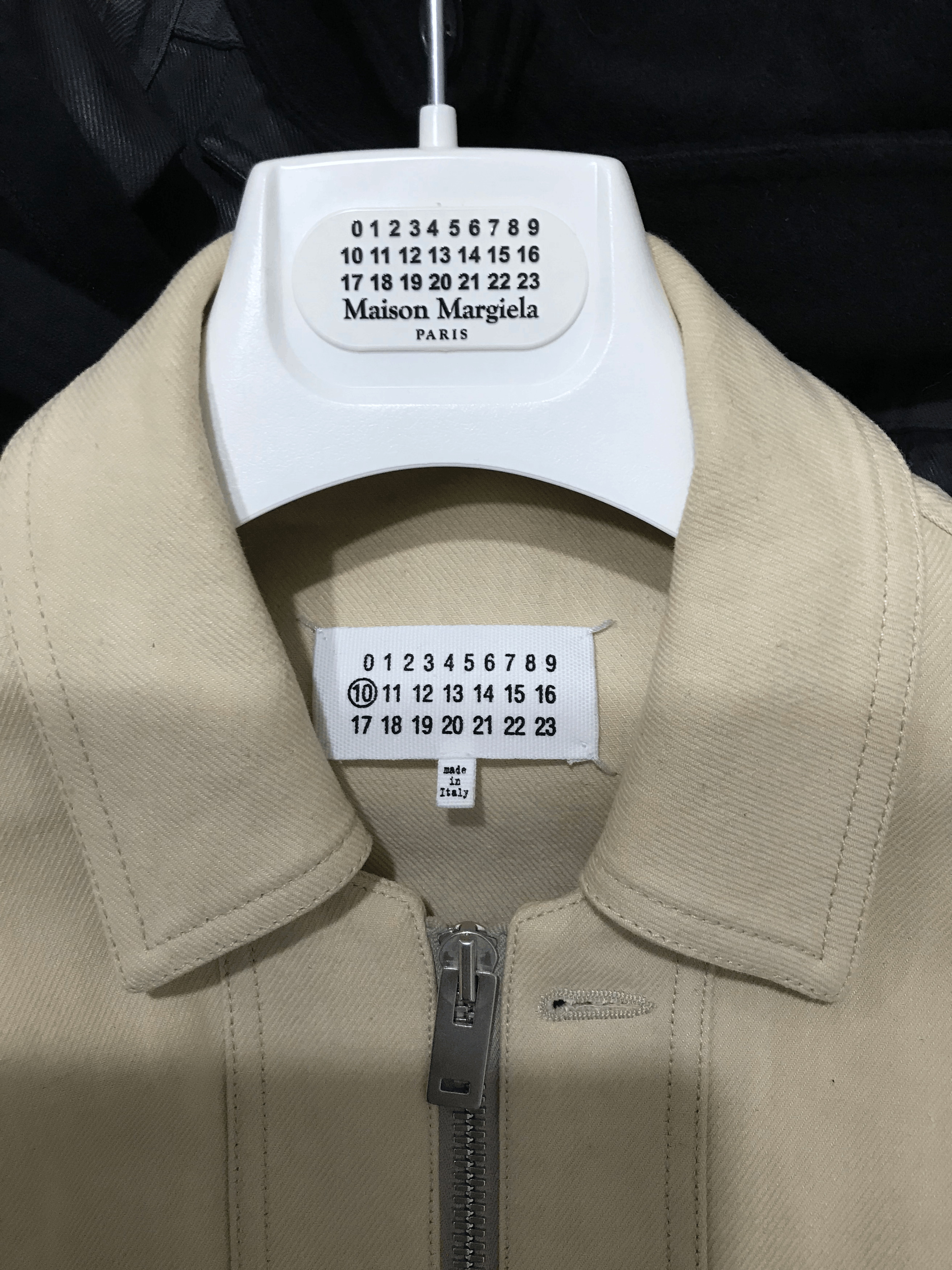 Maison Margiela Beige Denim Zipper Jacket Size US M / EU 48-50 / 2 - 3 Thumbnail