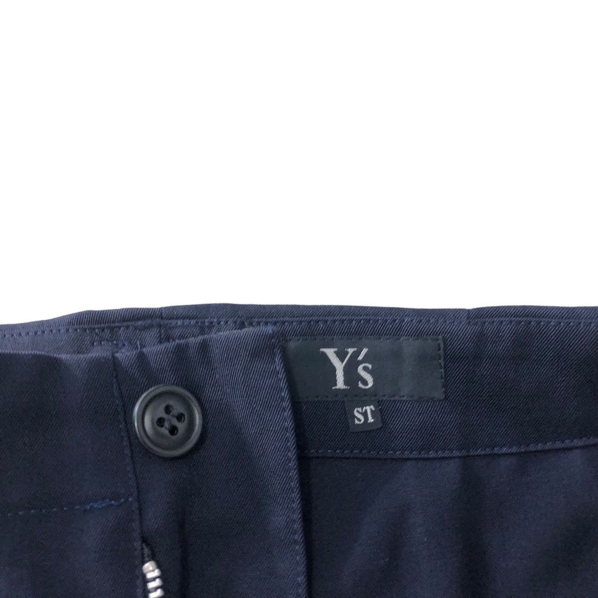 Yohji Yamamoto Y's Navy Wool Trousers Size US 28 / EU 44 - 4 Thumbnail