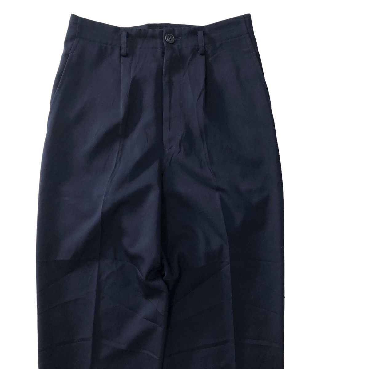 Yohji Yamamoto Y's Navy Wool Trousers Size US 28 / EU 44 - 2 Thumbnail