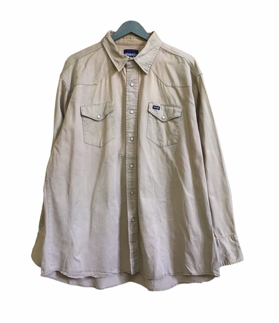 Vintage Wrangler Double Pocket Button Up Jacket
