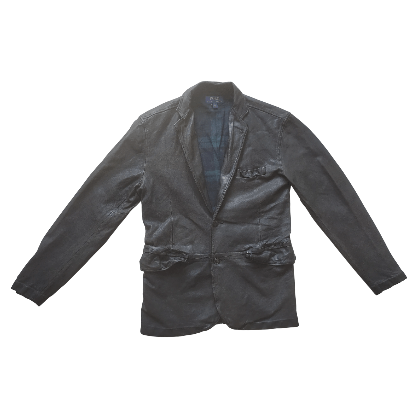 Polo Ralph Lauren Washed Leather Sport Coat $898