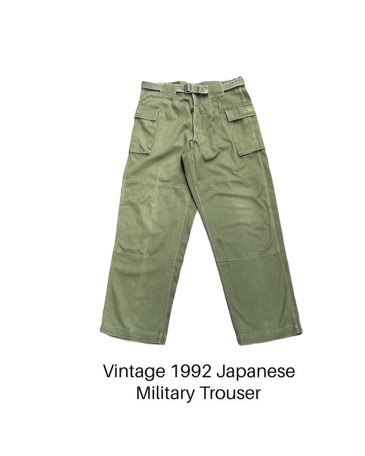 Japanese Brand 🔥STEALS🔥Vintage 1992 Japanese Military Trouser Size US 33 - 1 Thumbnail